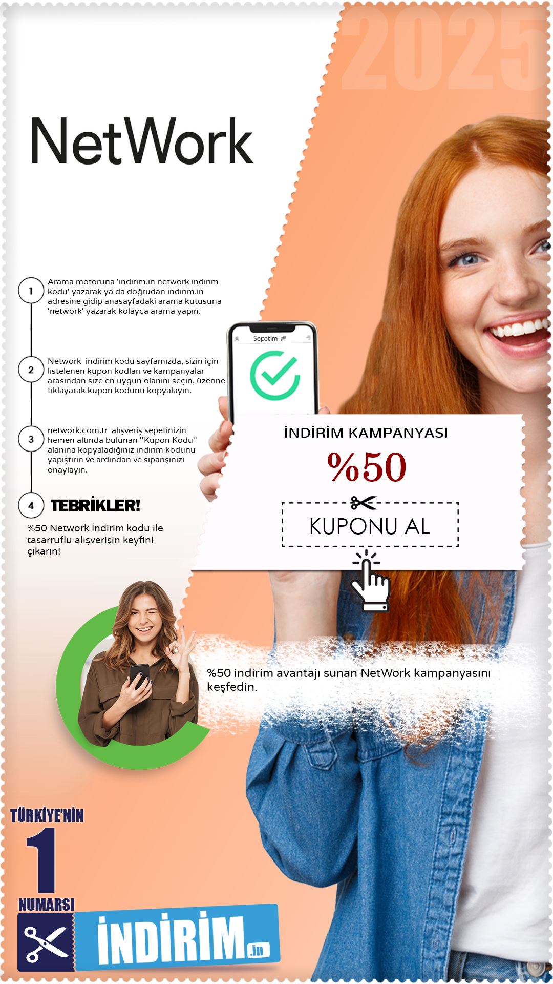 Network %50 İndirim Fırsatı