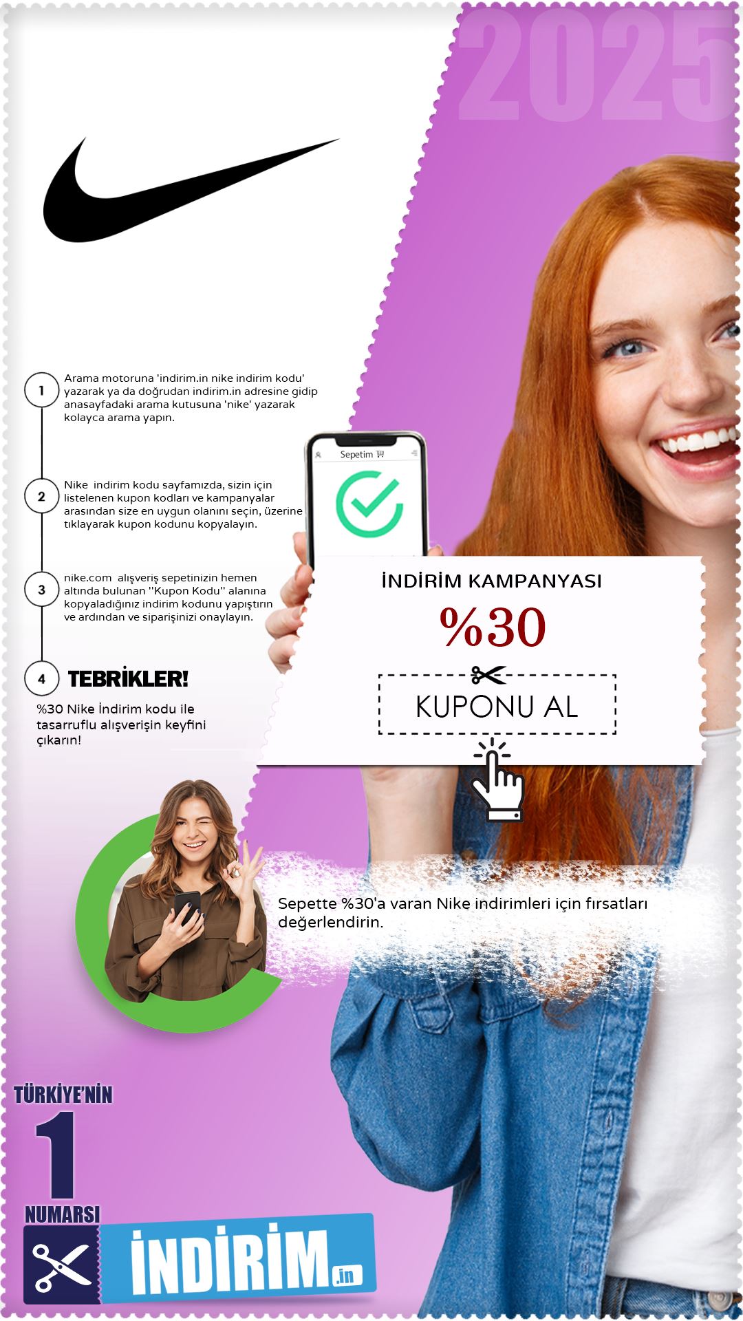 Nike %30 İndirim Fırsatları