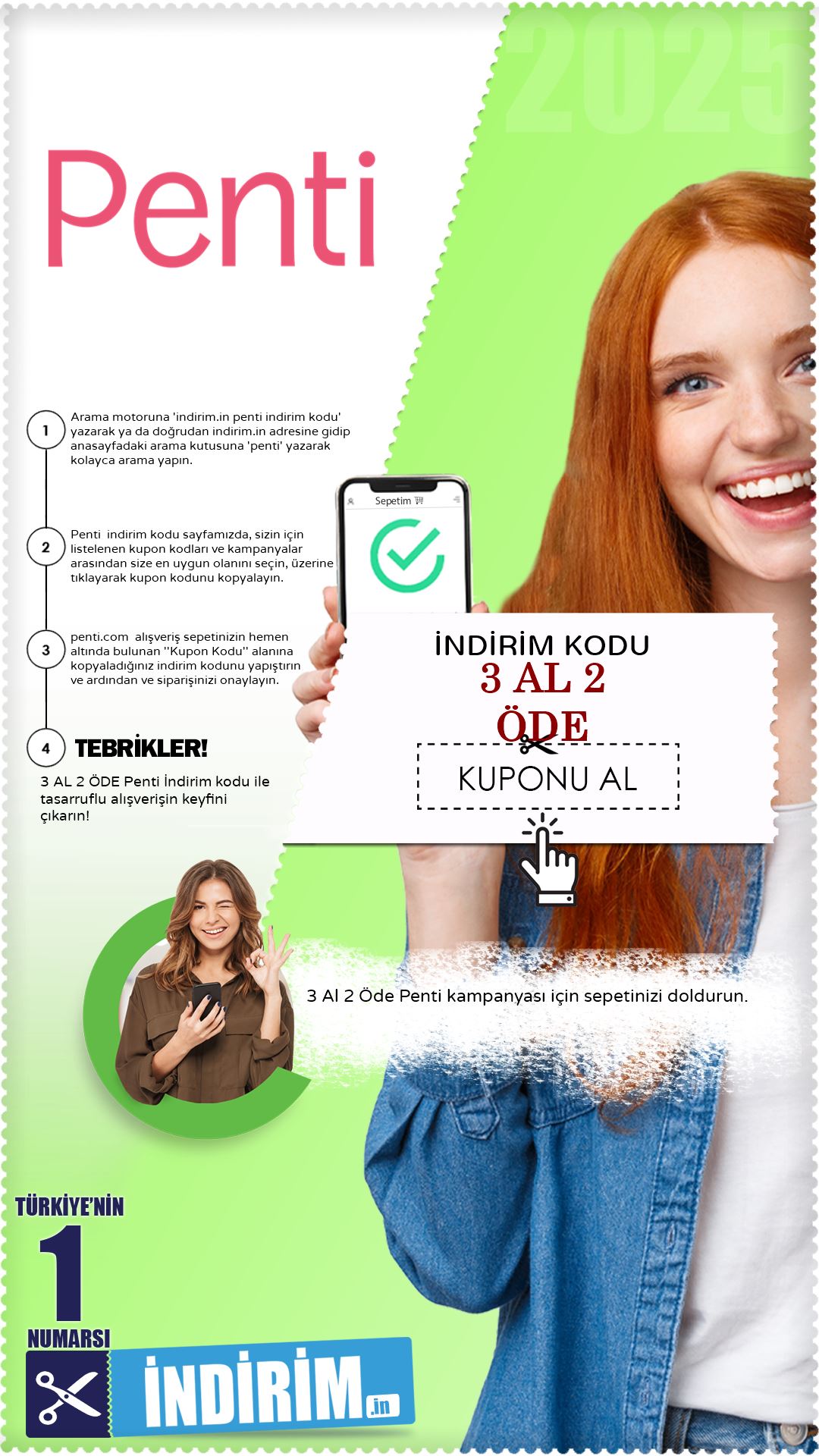 Penti 3 Al 2 Öde Kampanyası