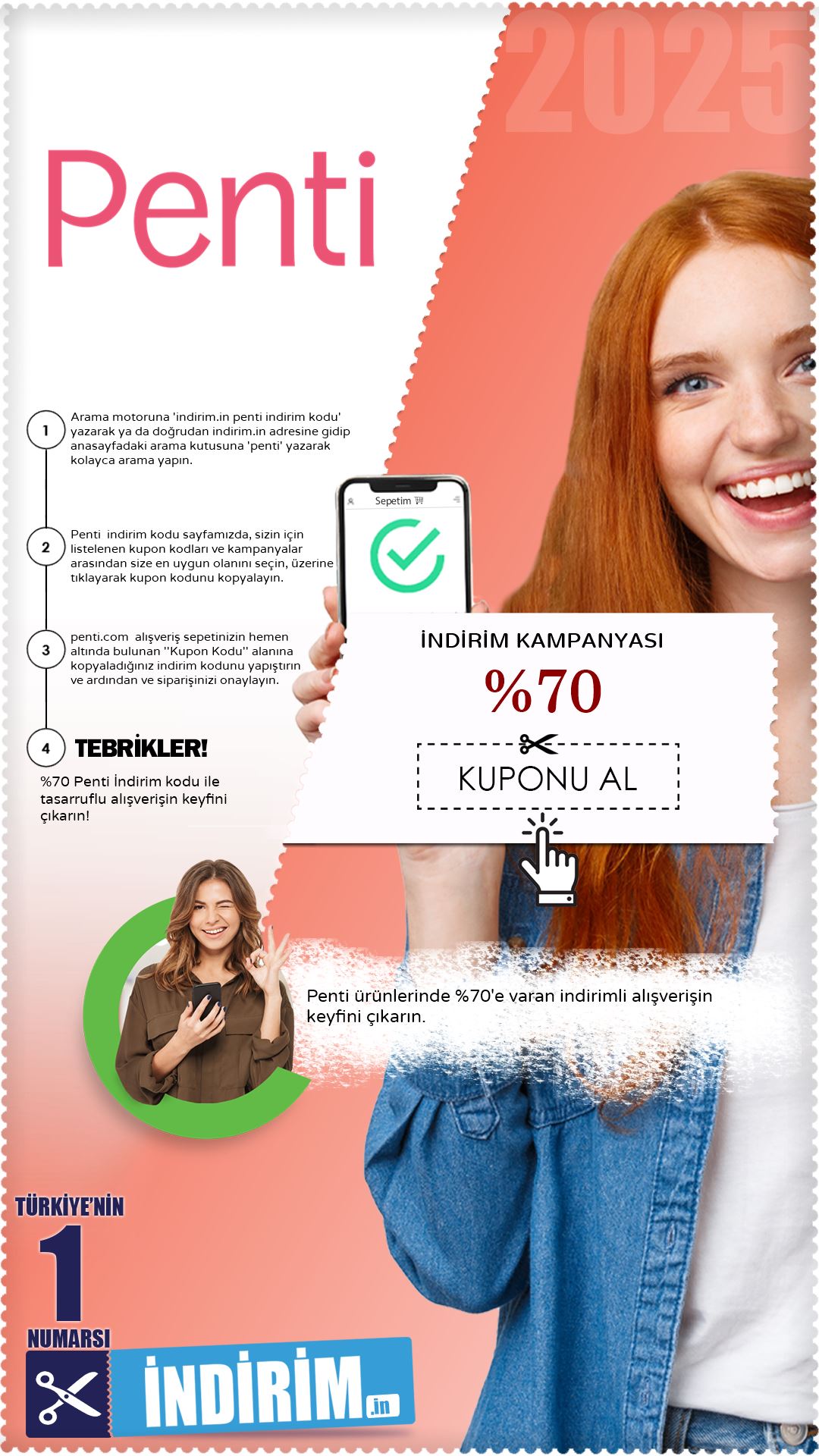 Penti %70'E Varan İndirim Kampanyası