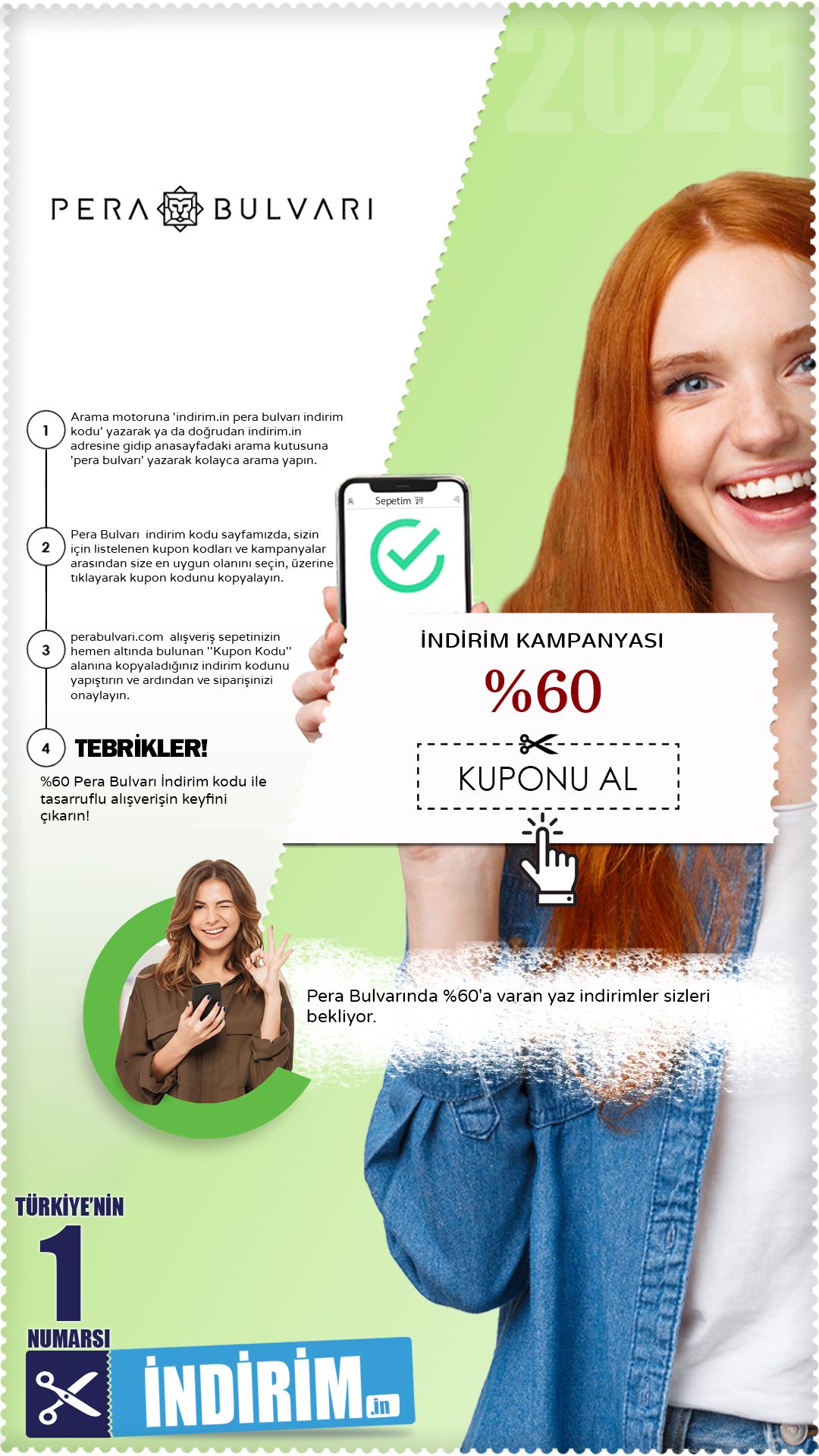 Pera Bulvarı %60 Yaz İndirimi