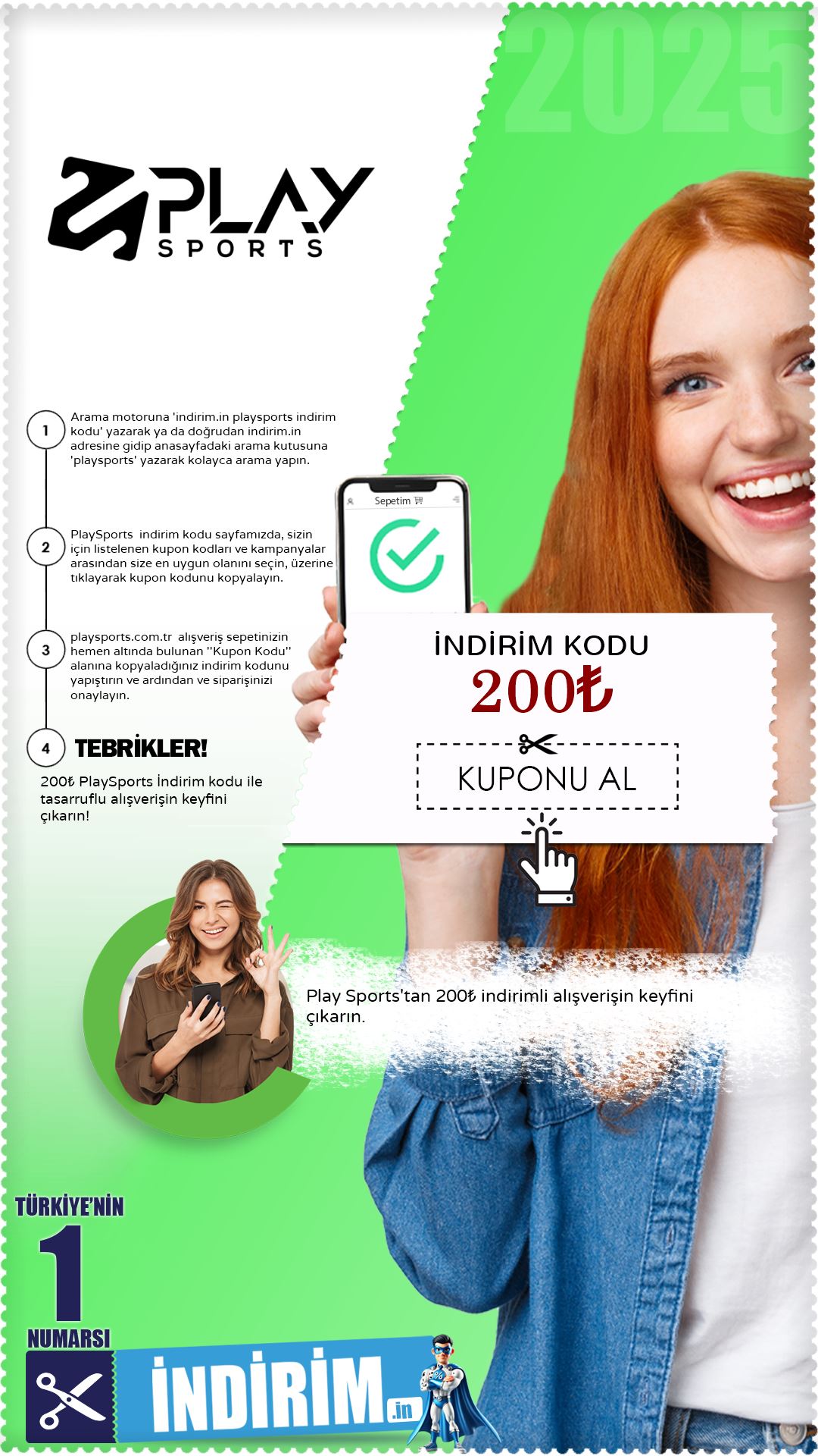 Playsports 200₺ İndirim Kuponu