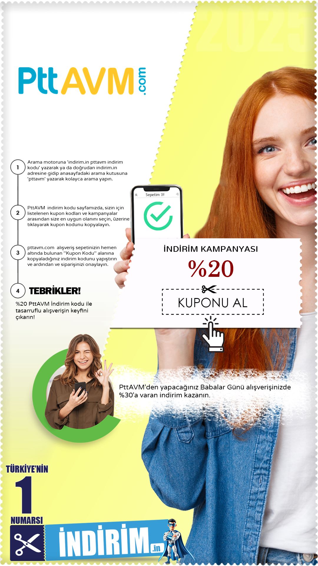 PttAVM %20 Babalar Günü indirimi