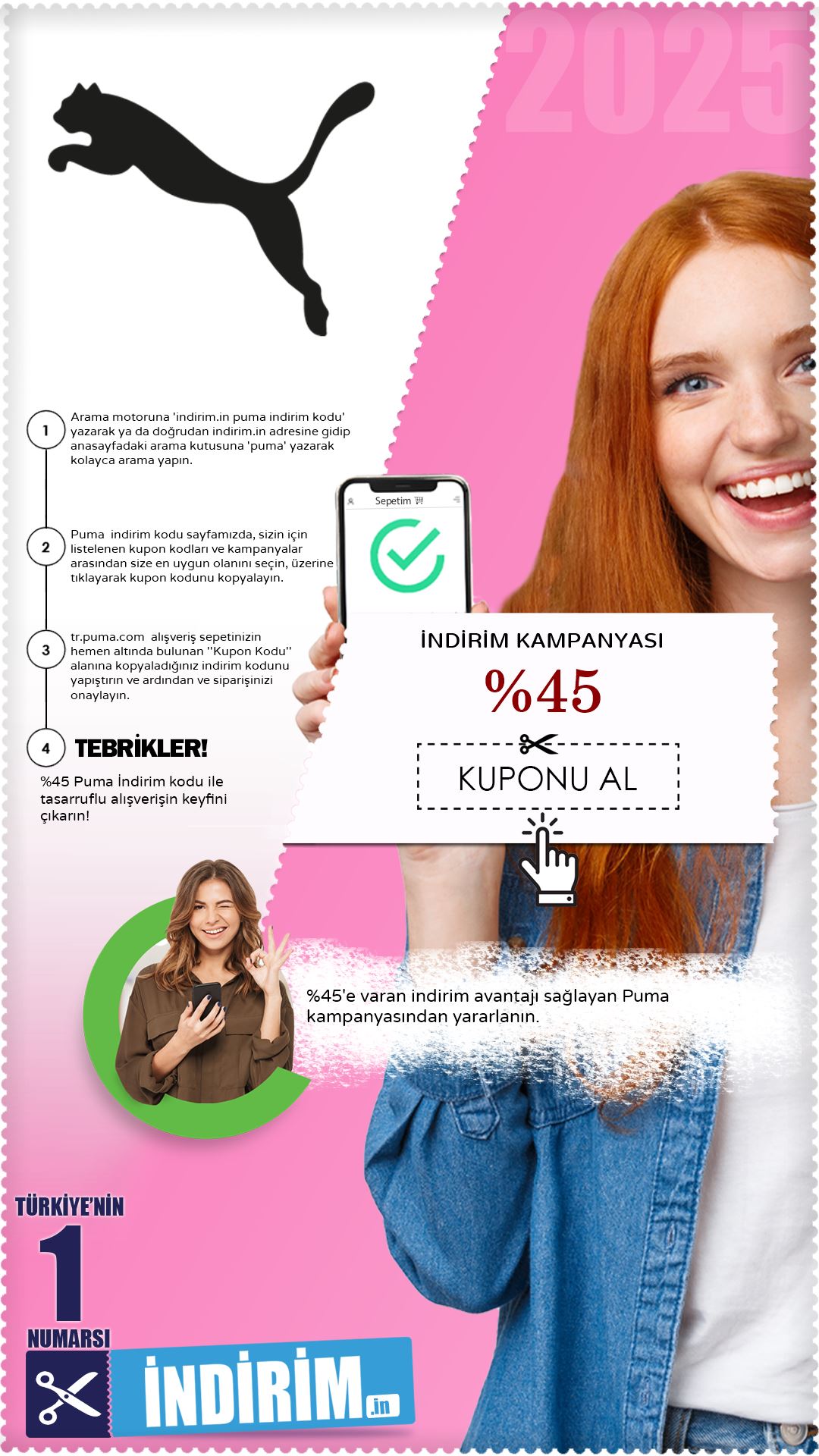 Puma %45'E Varan İndirim Kampanyası