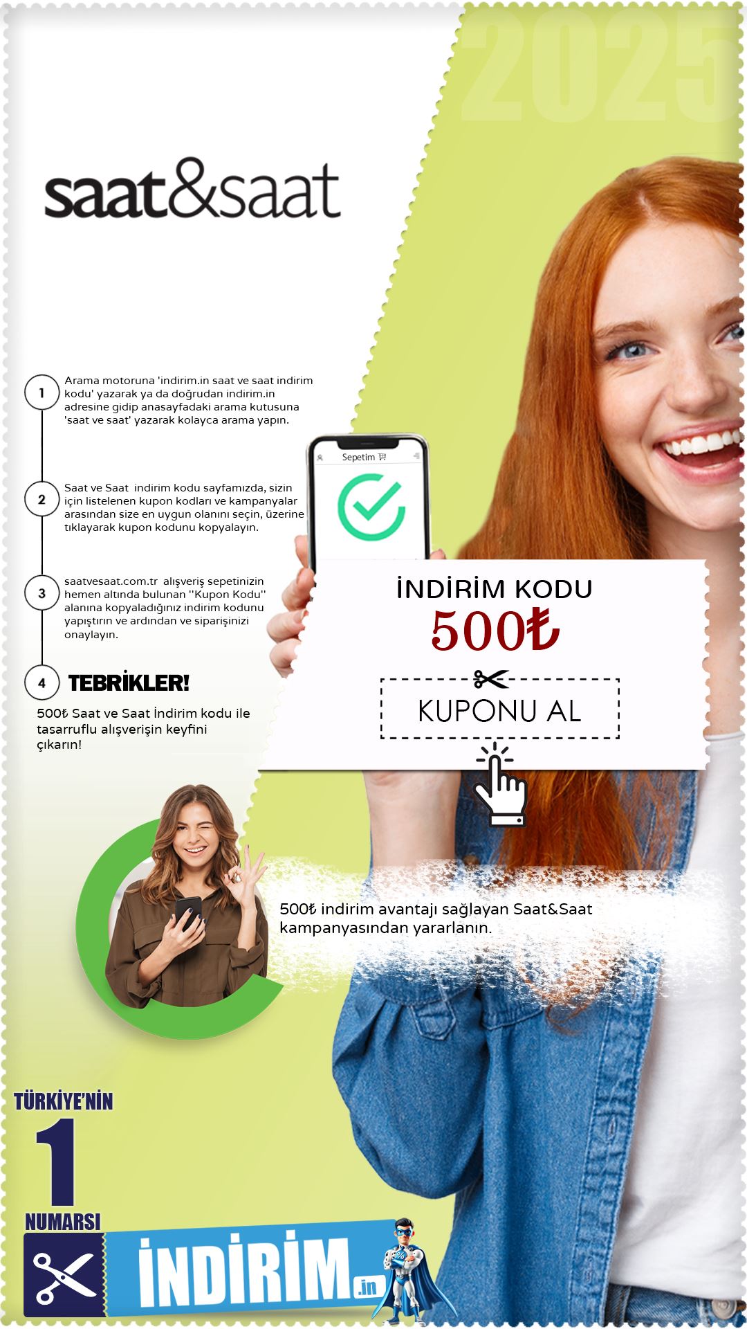 Saat&Saat 500₺ İndirim Kodu