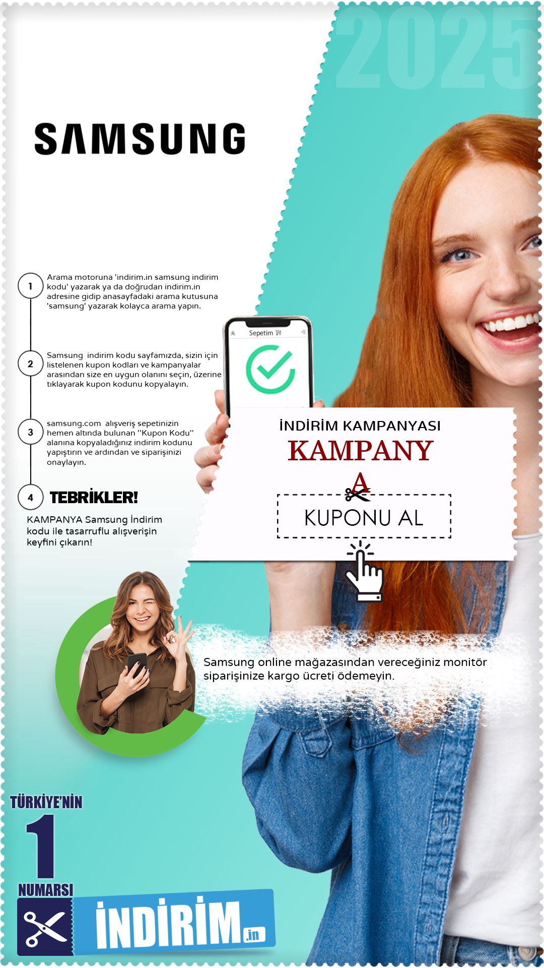 Samsung Monitör Kampanyası