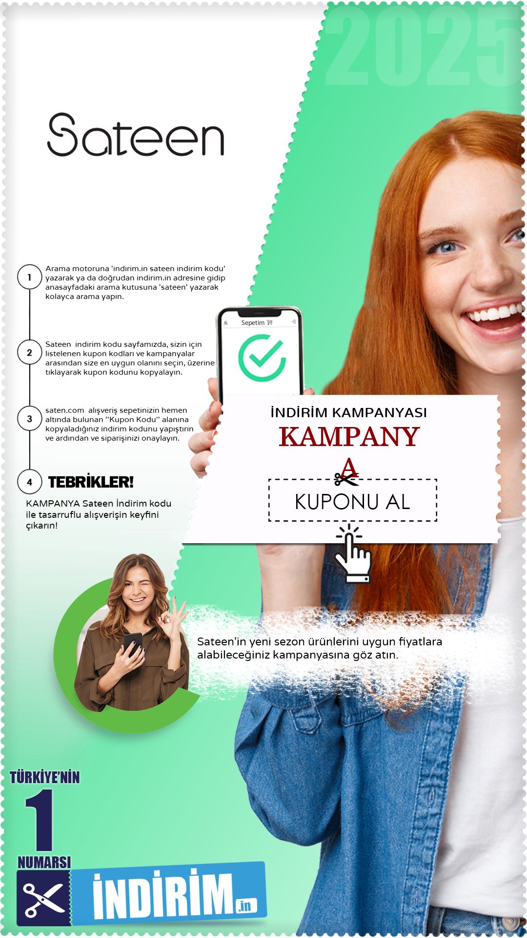 Sateen Yeni Sezon Kampanyası