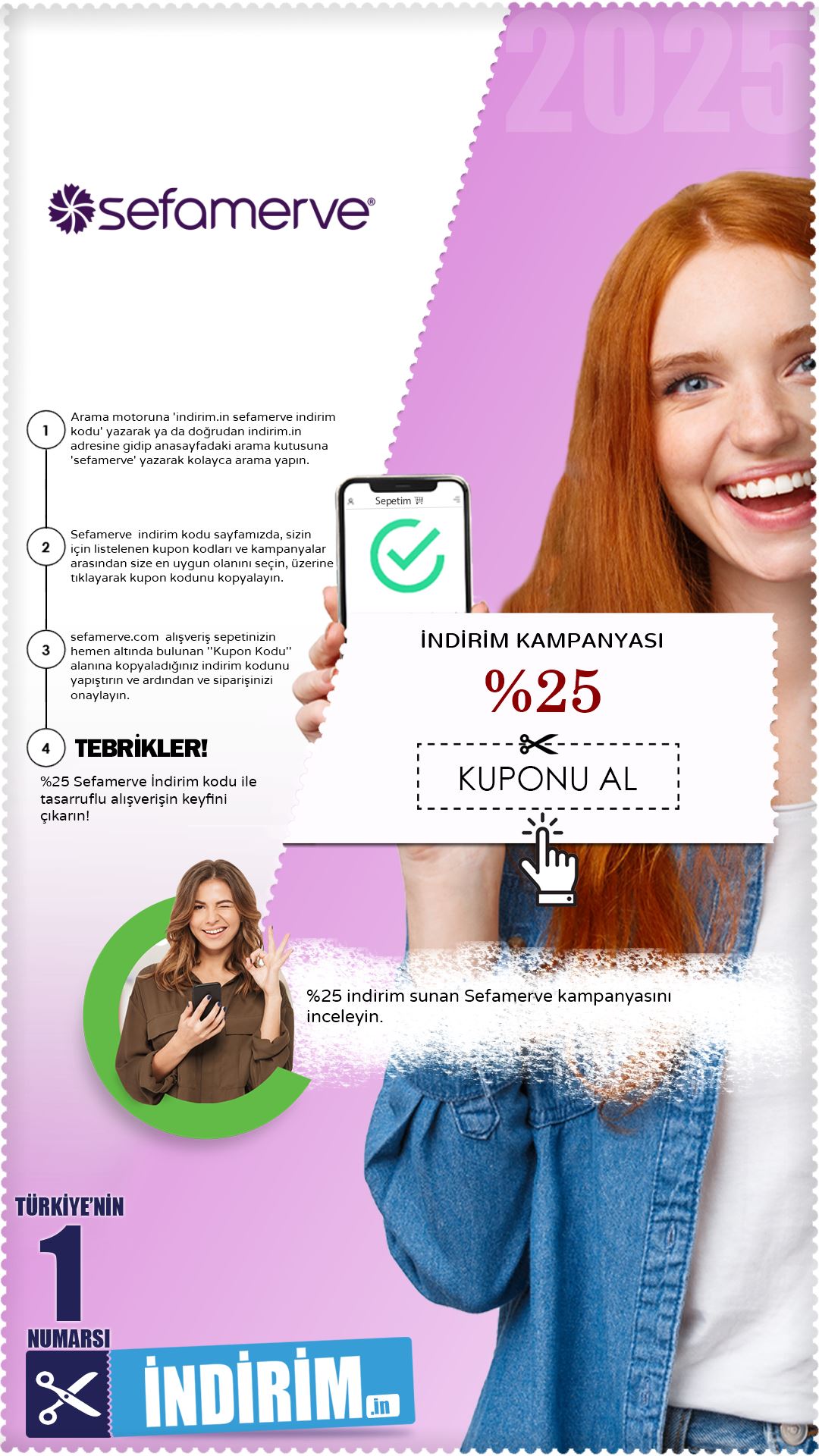 Sefamerve %25 İndirim Kampanyası