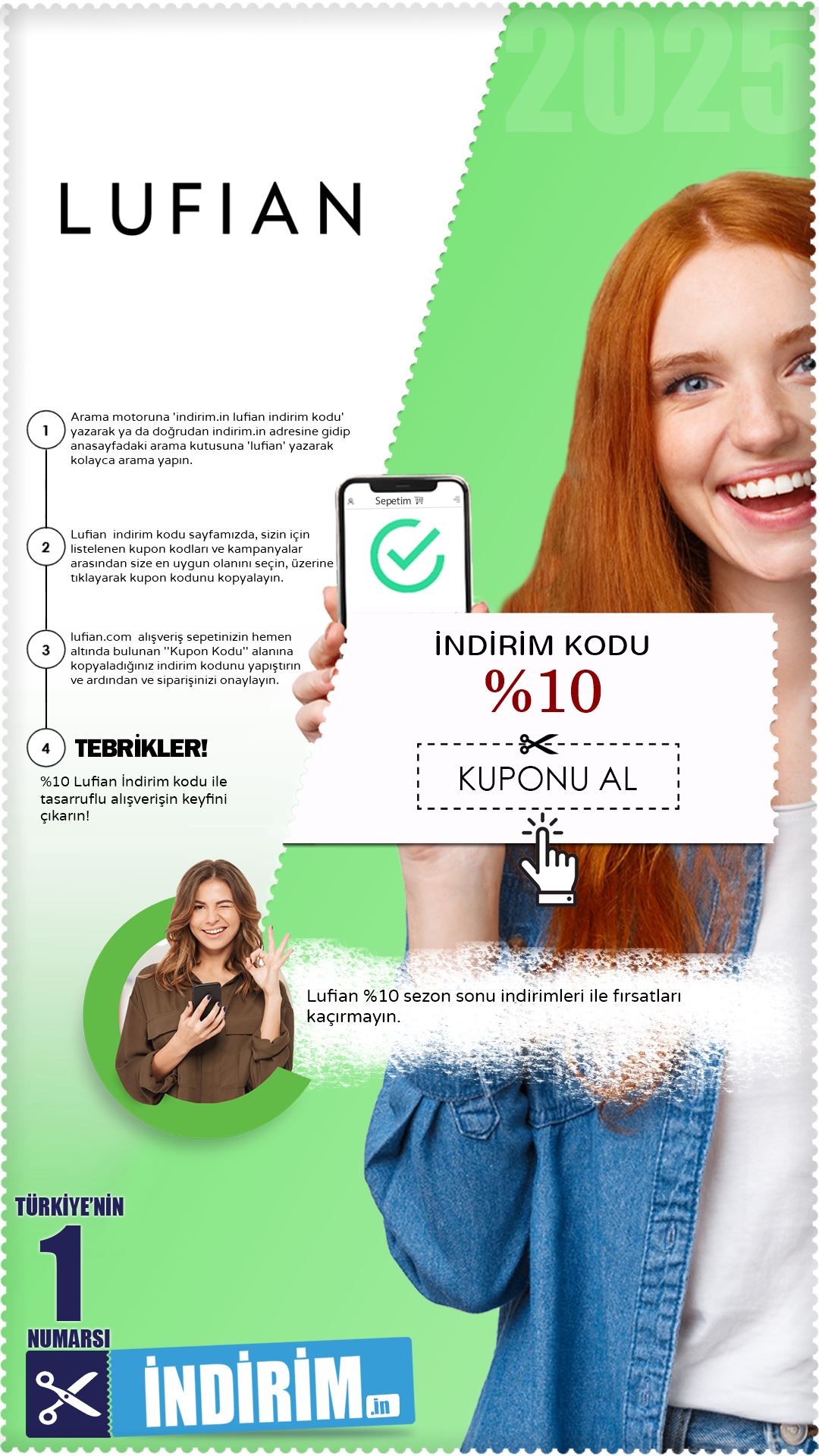 Sepette Lufian %10 Sezon Sonu Fırsatı