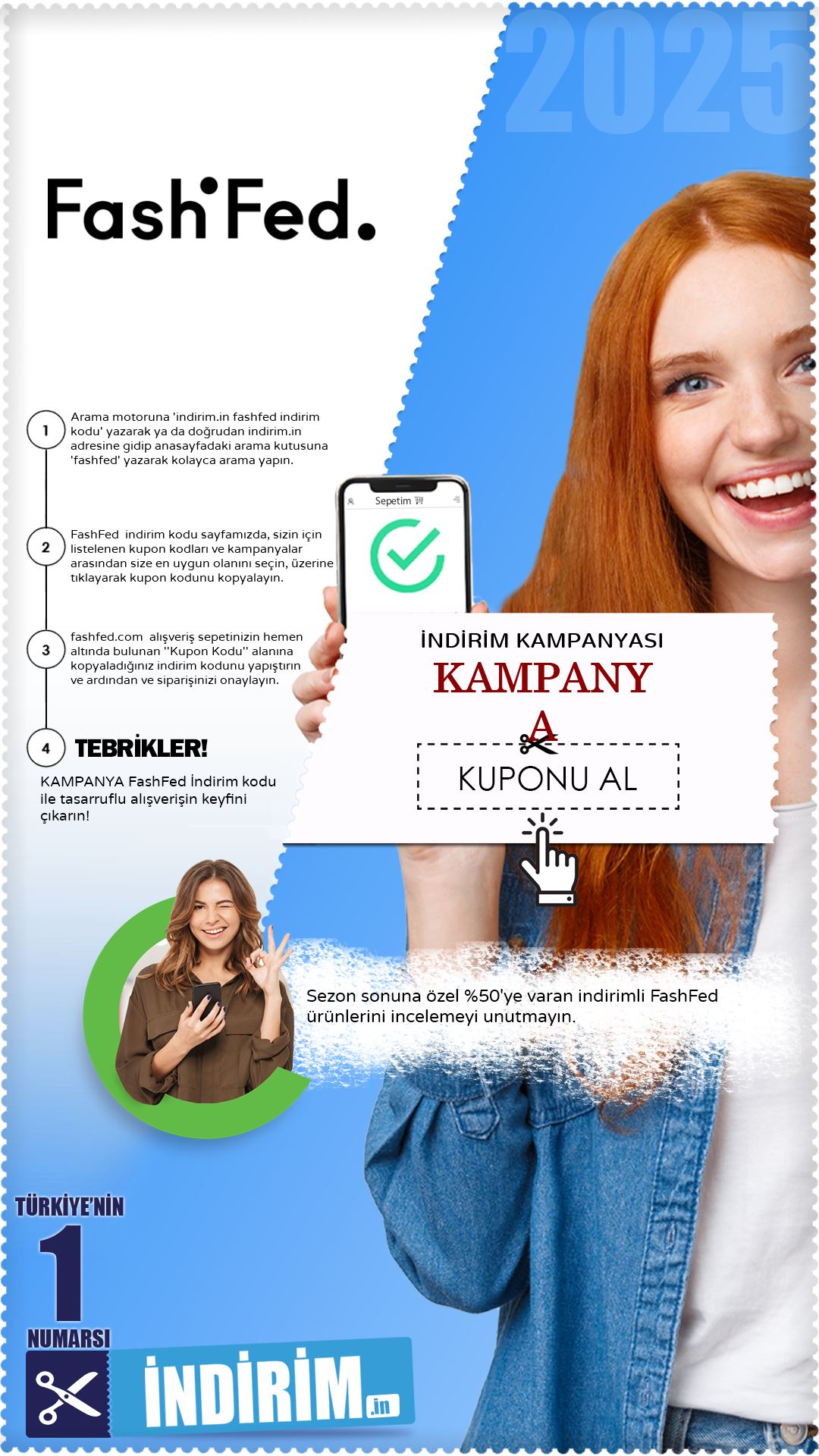 Sezon Sonu %50 Fashfed İndirim Kampanyaları