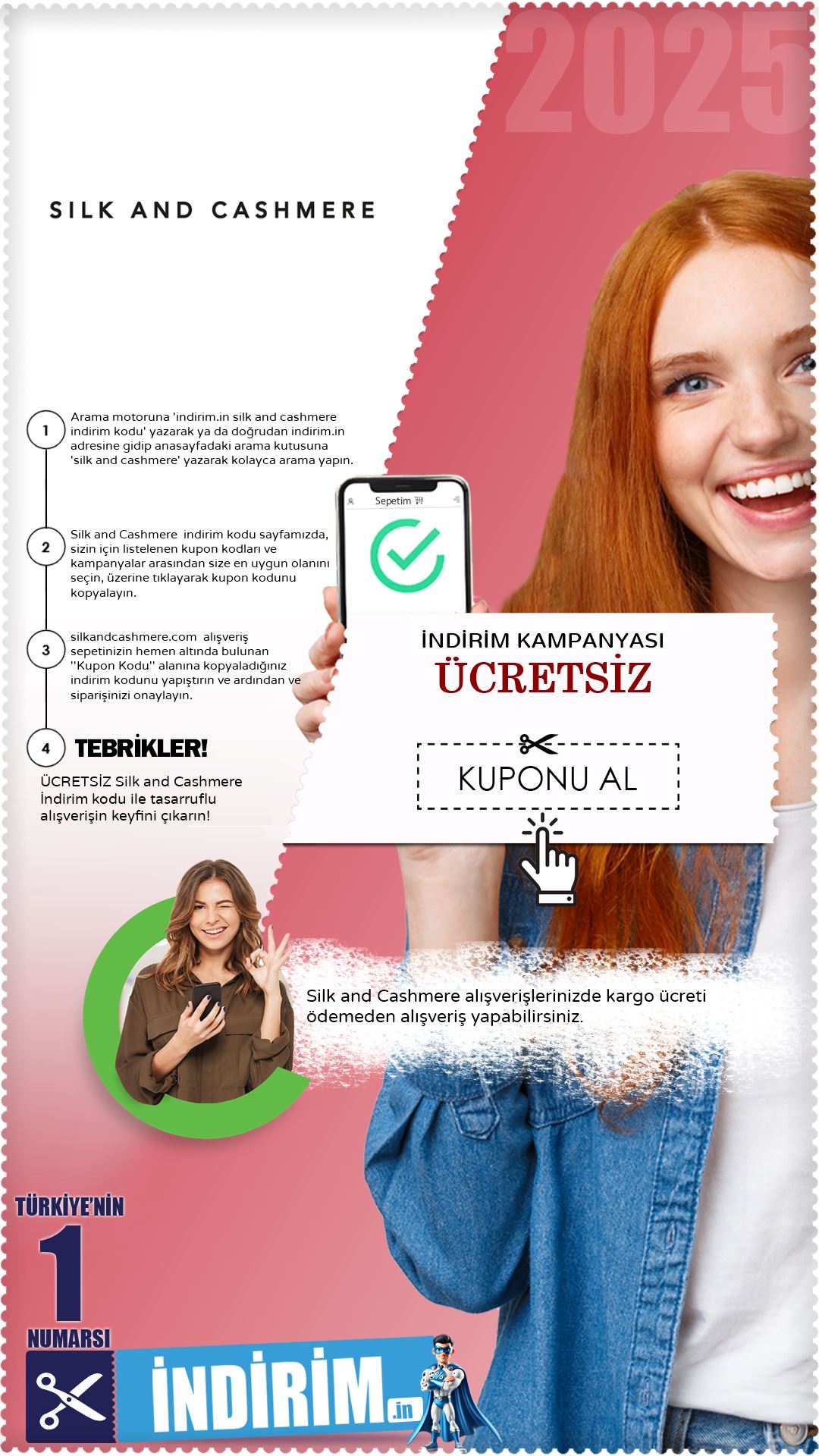 Silk And Cashmere Ücretsiz Kargo Kampanyası