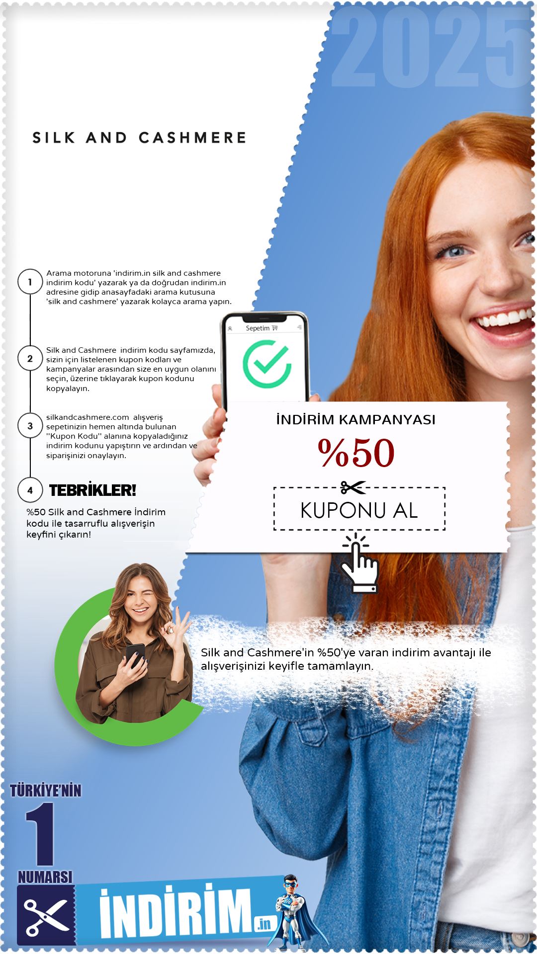 Silk And Cashmere %50 Outlet İndirim Fırsatı