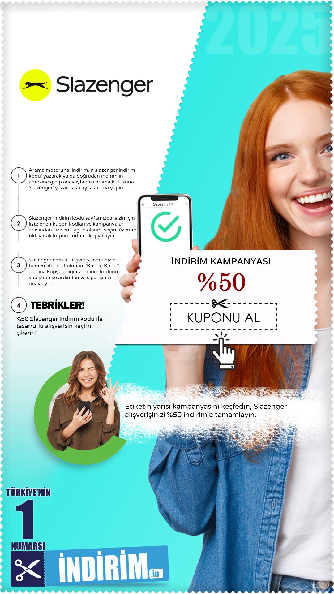 Slazenger %50 İndirim Fırsatı