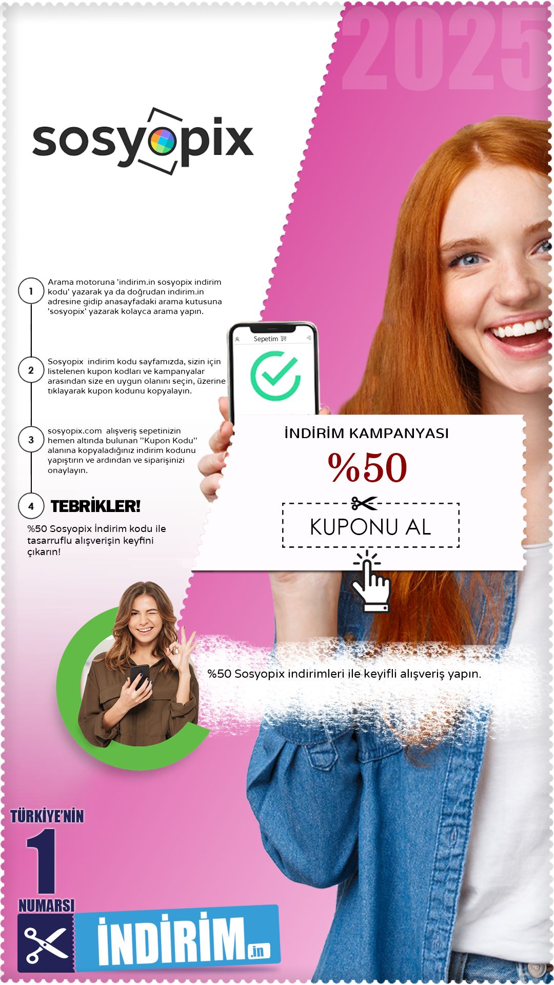 Sosyopix %50 İndirim Fırsatı