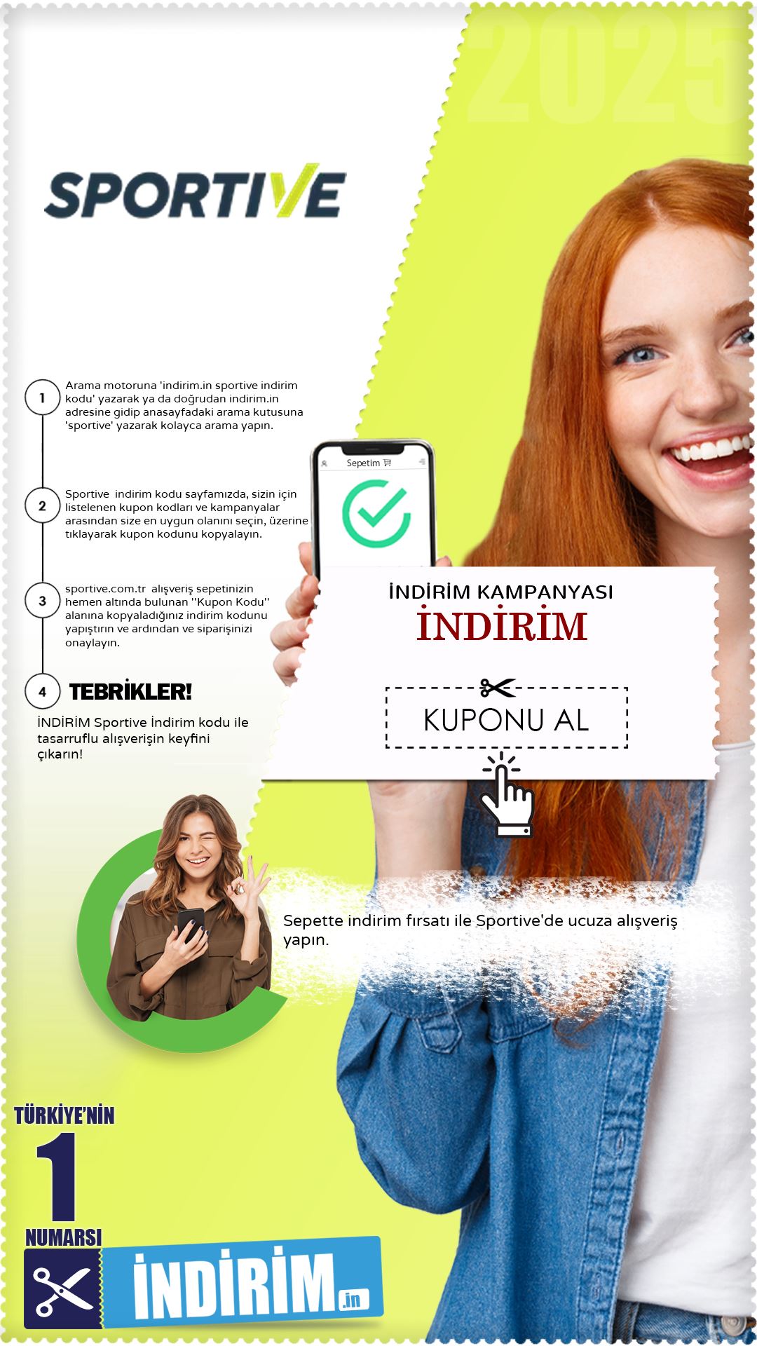 Sportive Sepette İndirim Kampanyası