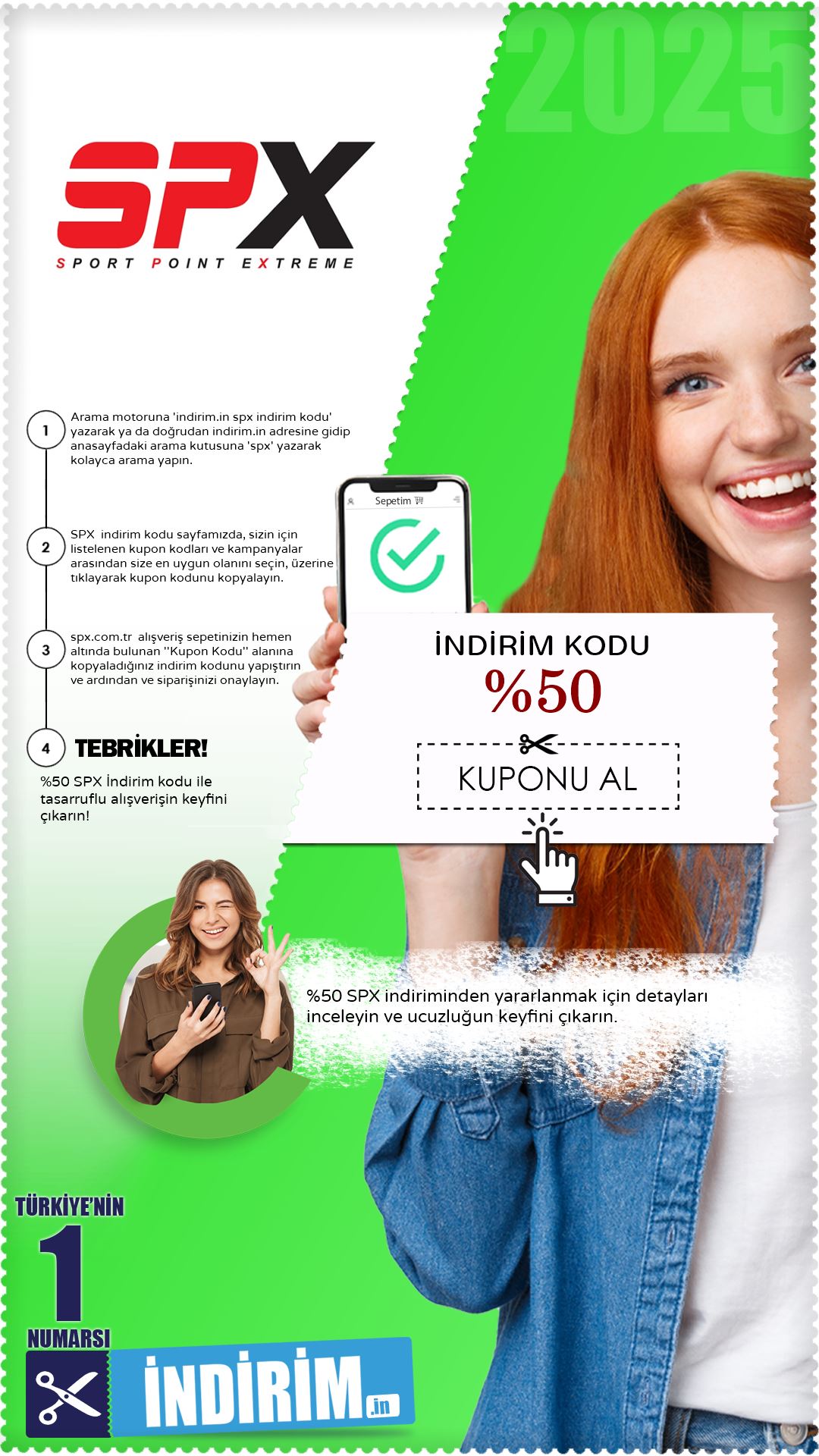 Spx %50 İndirim Kampanyası