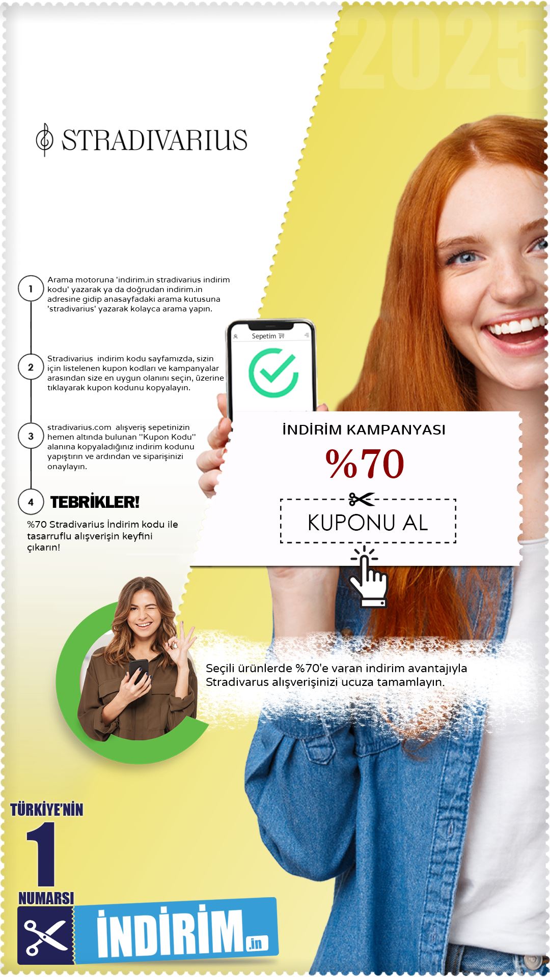 Stradivarus %70 İndirim Kampanyası