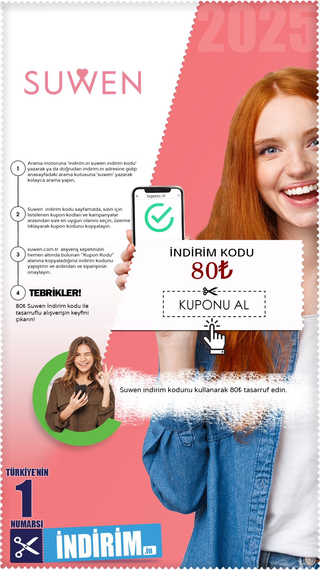 Suwen 80₺ Değerinde İndirim Kodu