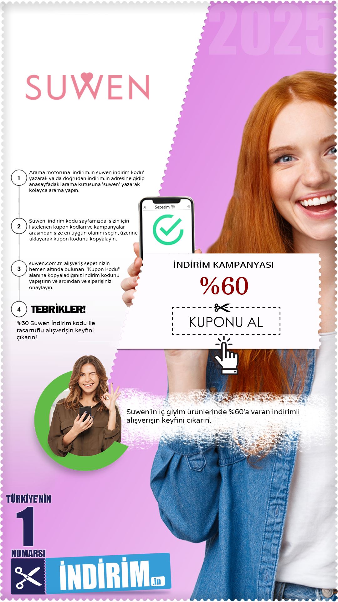 Suwen %60'A Varan İndirim Kampanyası
