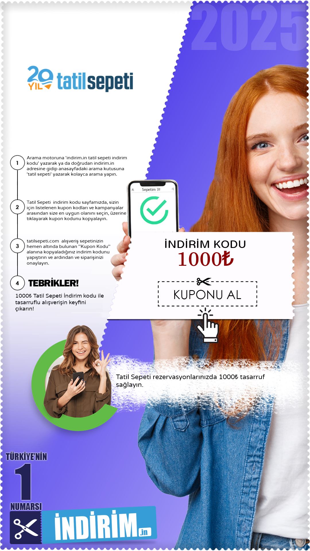 Tatil Sepeti 1000₺ İndirim Kupon Kodu