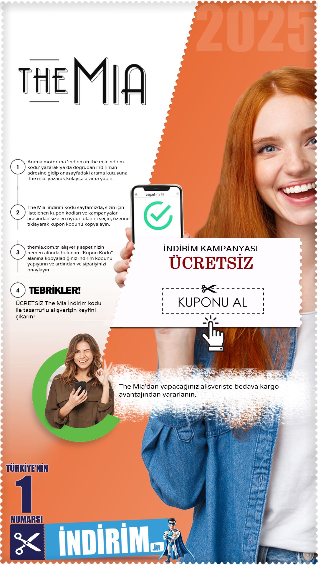 The Mia Ücretsiz Kargo Kampanyası