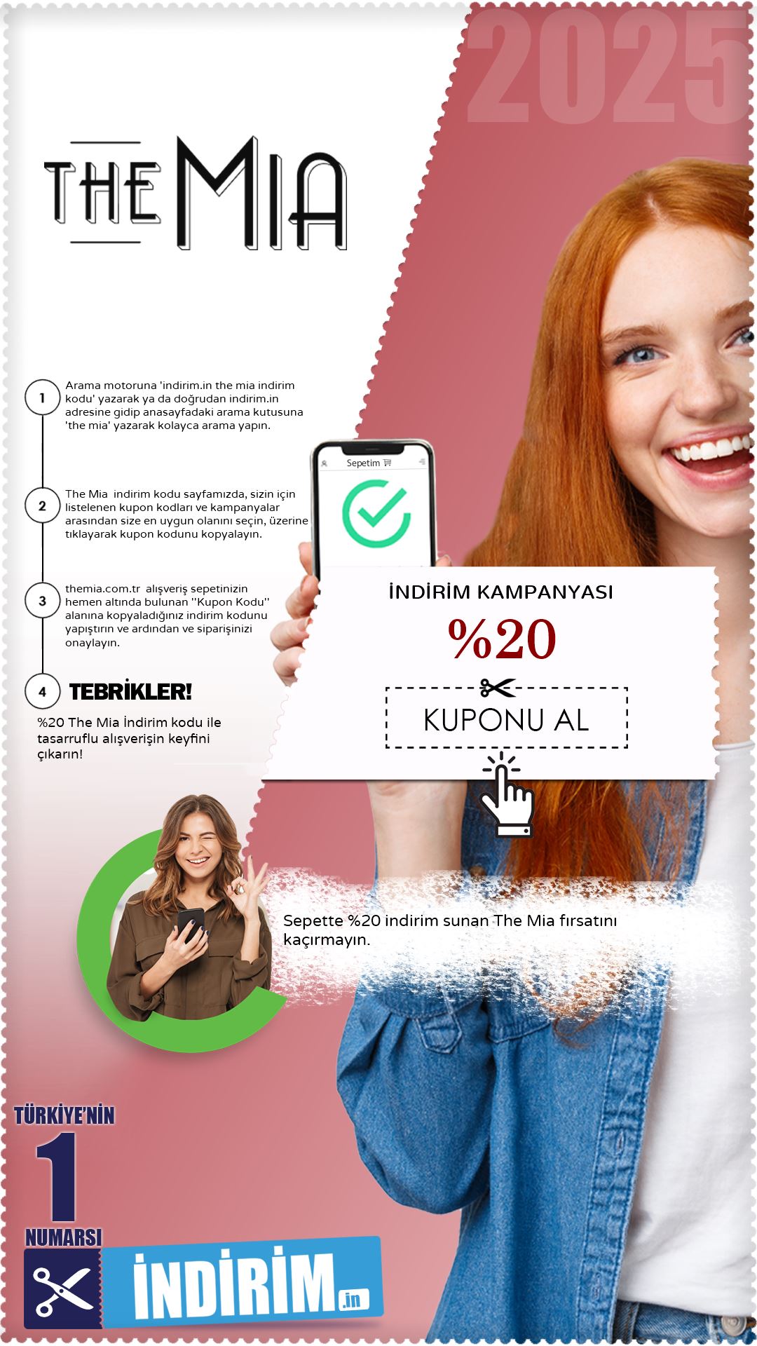 The Mia %20 İndirim Kampanyası