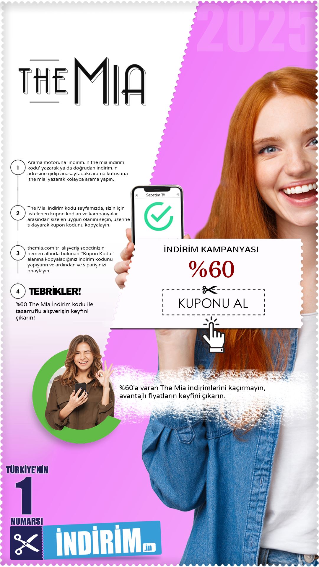 The Mia %60 İndirim Fırsatı