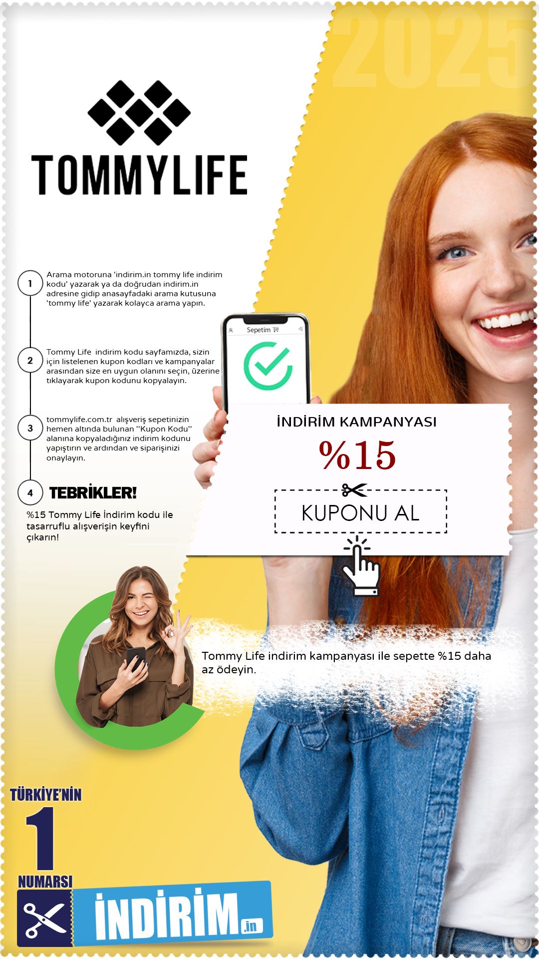 Tommy Life %15 İndirim Kampanyası