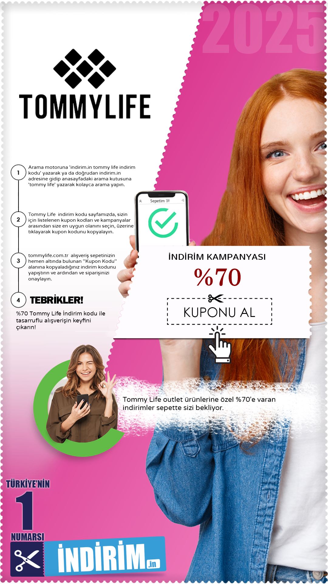 Tommy Life %70 İndirim Kampanyası