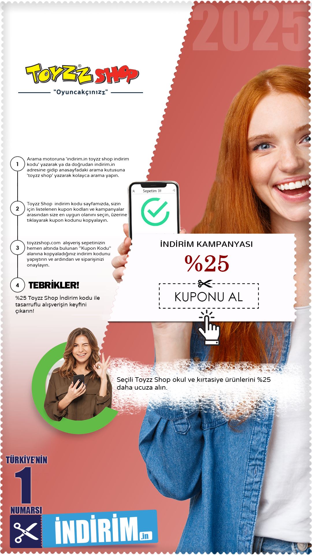 Toyzz Shop %25 Kırtasiye Ürünleri İndirimi
