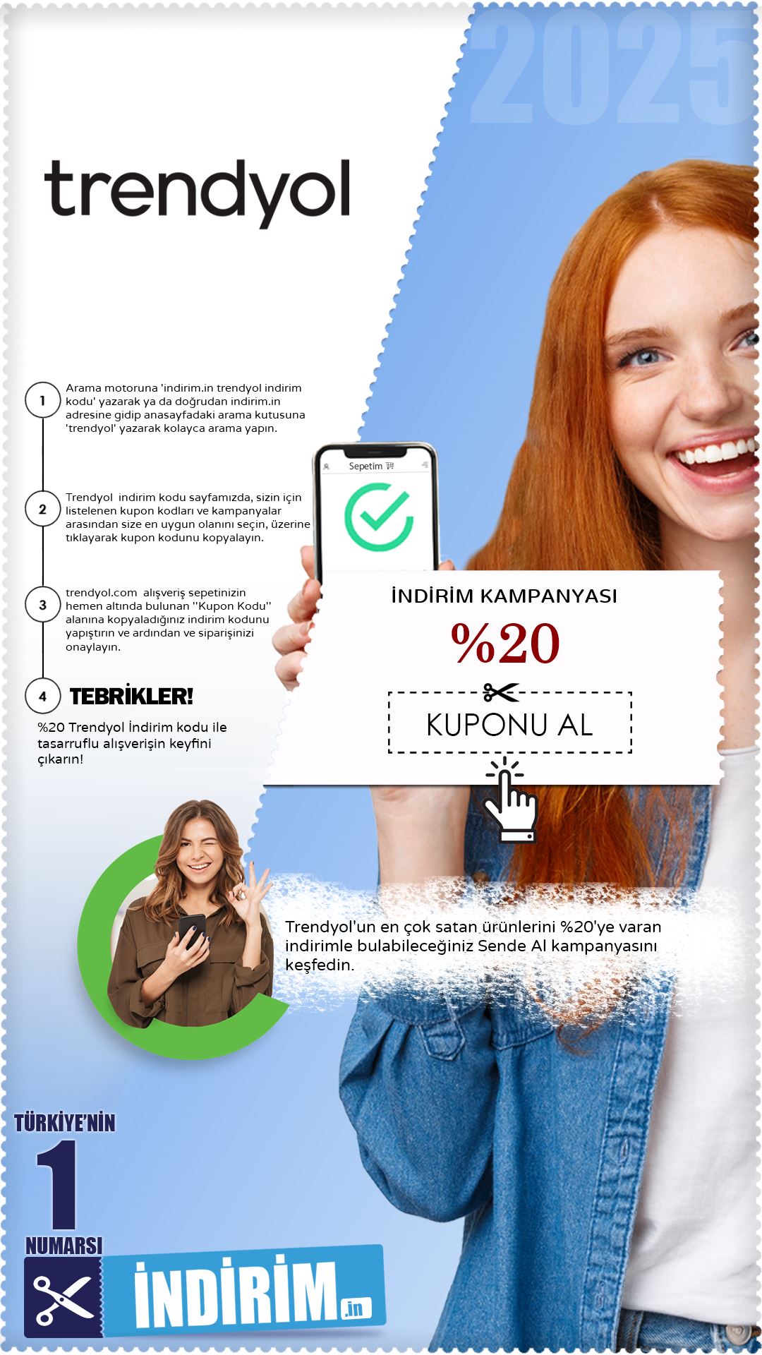 Trendyol %20 Sende Al Kampanyası