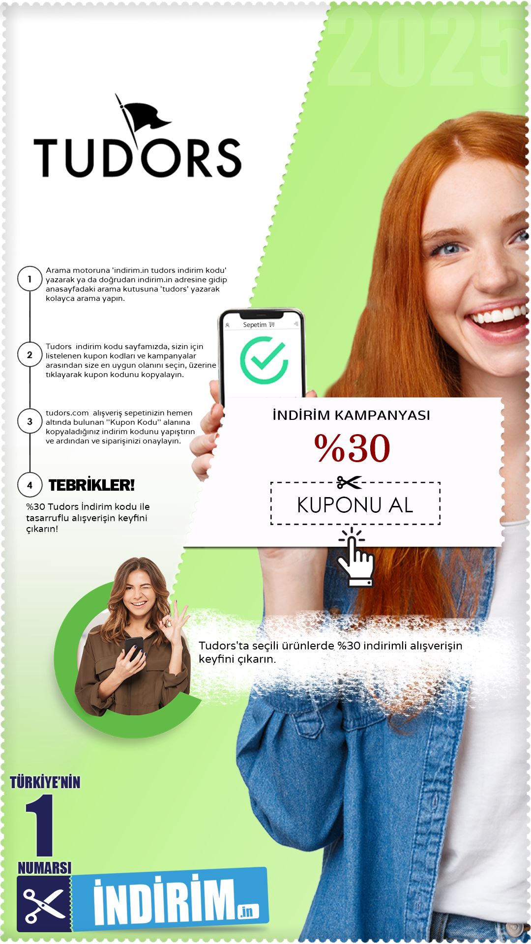 Tudors Sepette %30 İndirim Kampanyası