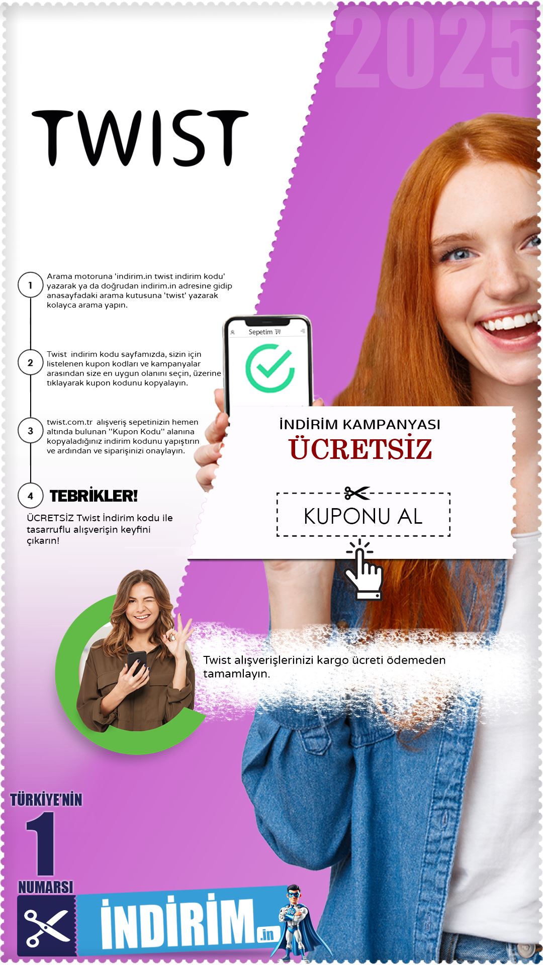 Twist Ücretsiz Kargo Kampanyası