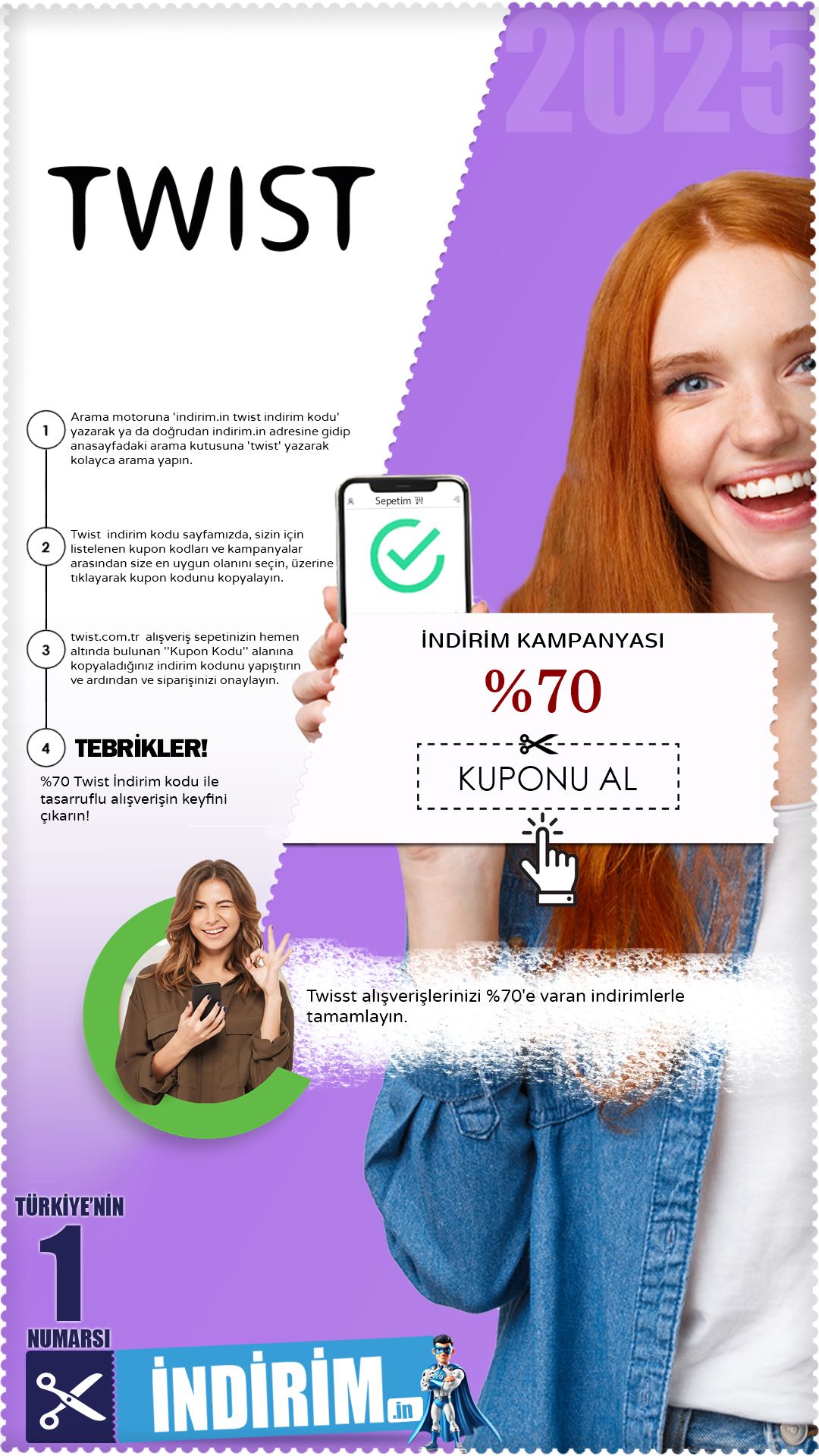 Twist %70 Outlet İndirim Fırsatı