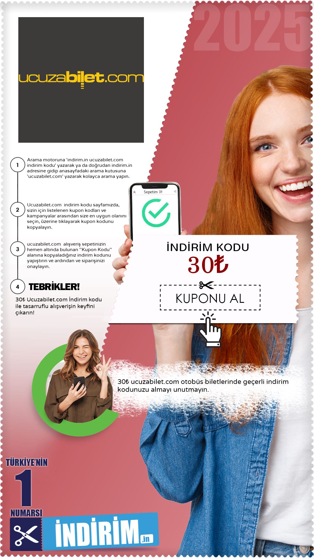 Ucuzabilet.Com 30₺ Otobüs İndirim Kodu