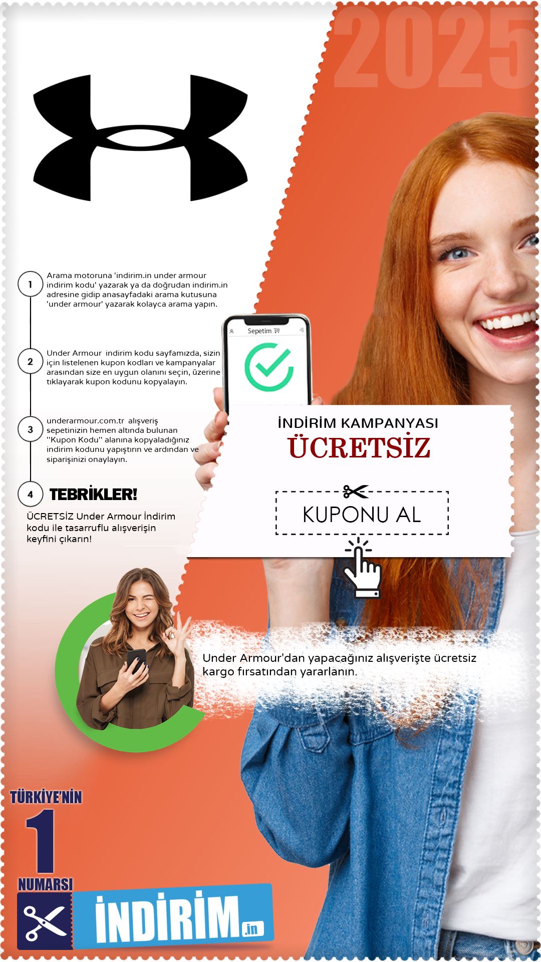 Under Armour Ücretsiz Kargo Kampanyası