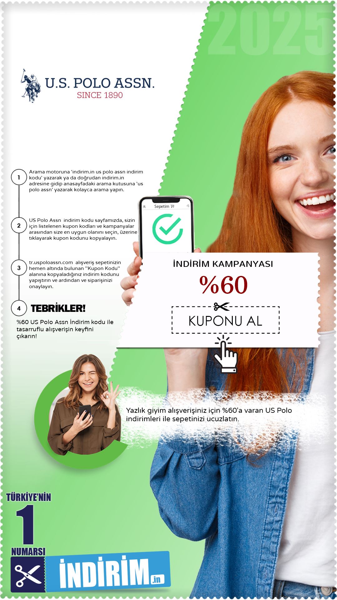 Us Polo %60 Yaz İndirimi