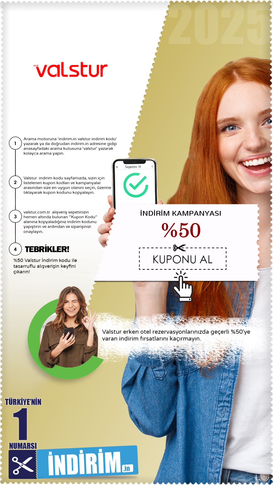 Valstur %50 İndirim Fırsatı