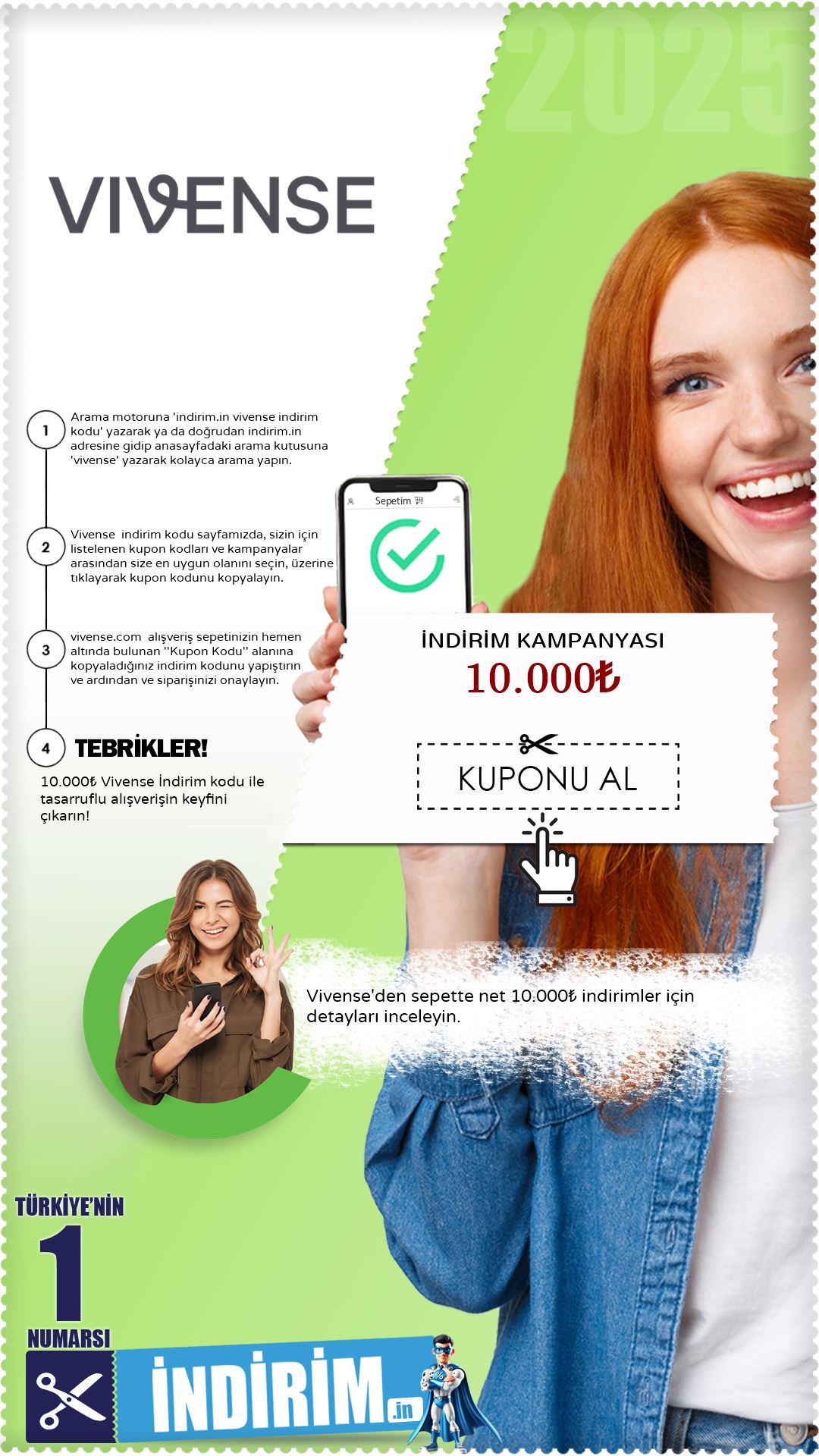 Vivense 10.000₺ İndirim Fırsatı