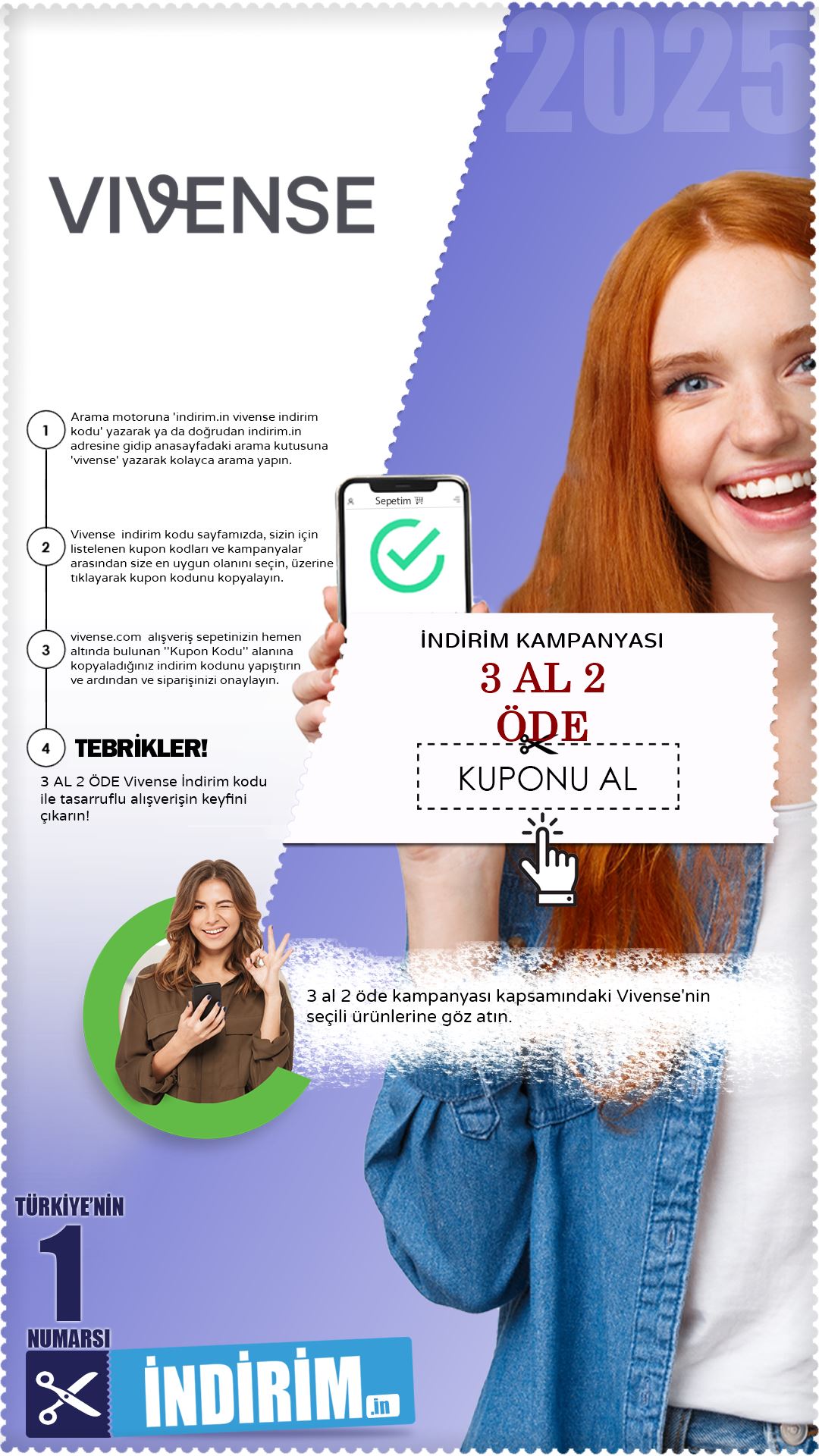 Vivense 3 Al 2 Öde Kampanyası
