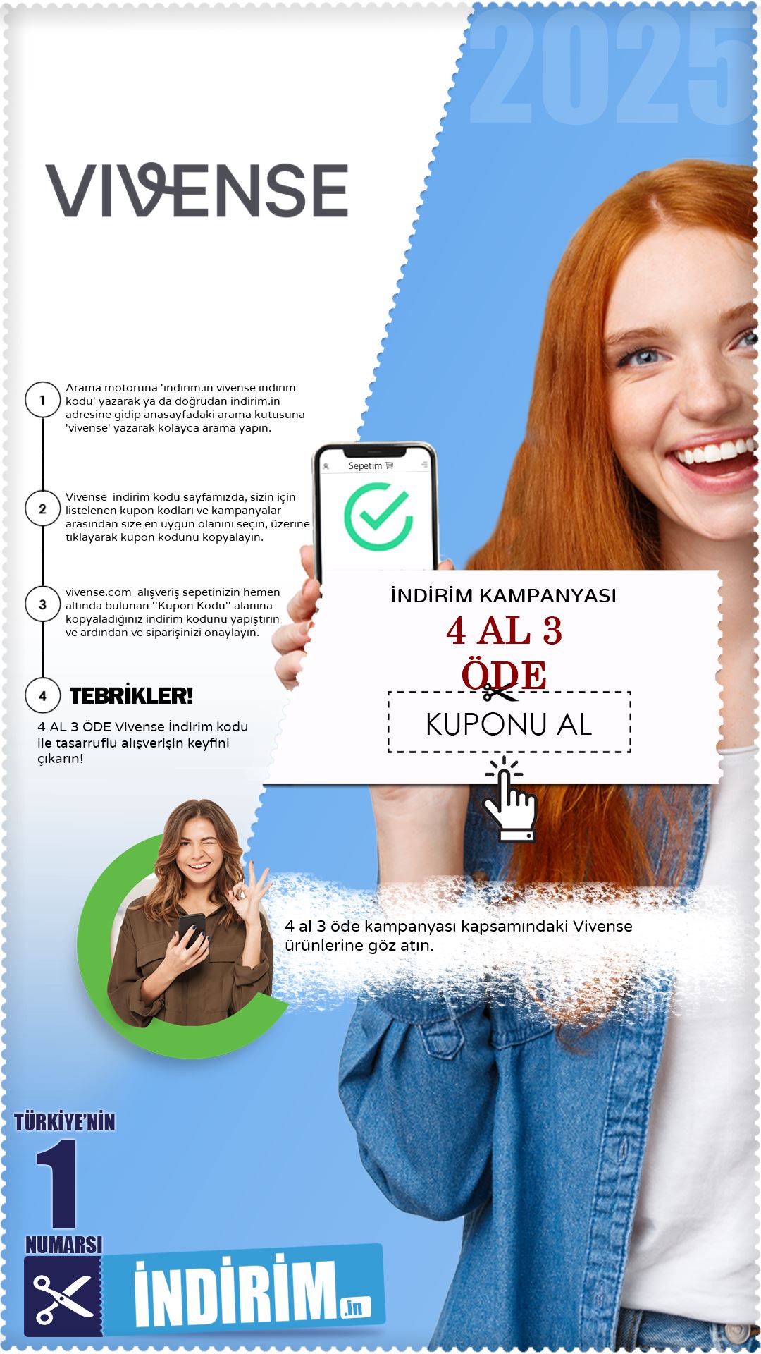 Vivense 4 Al 3 Öde Kampanyası