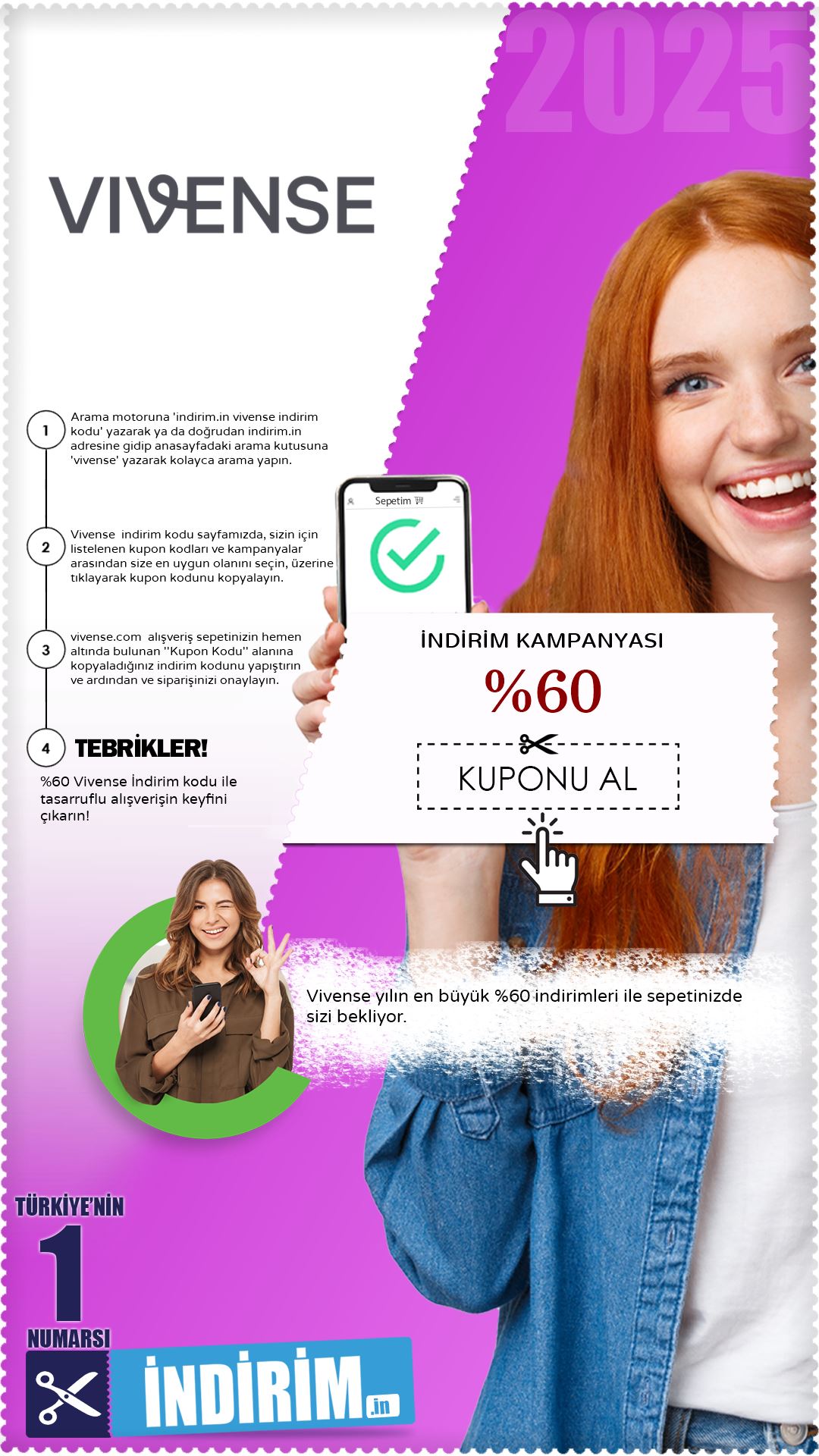 Vivense %60 İndirim Fırsatı