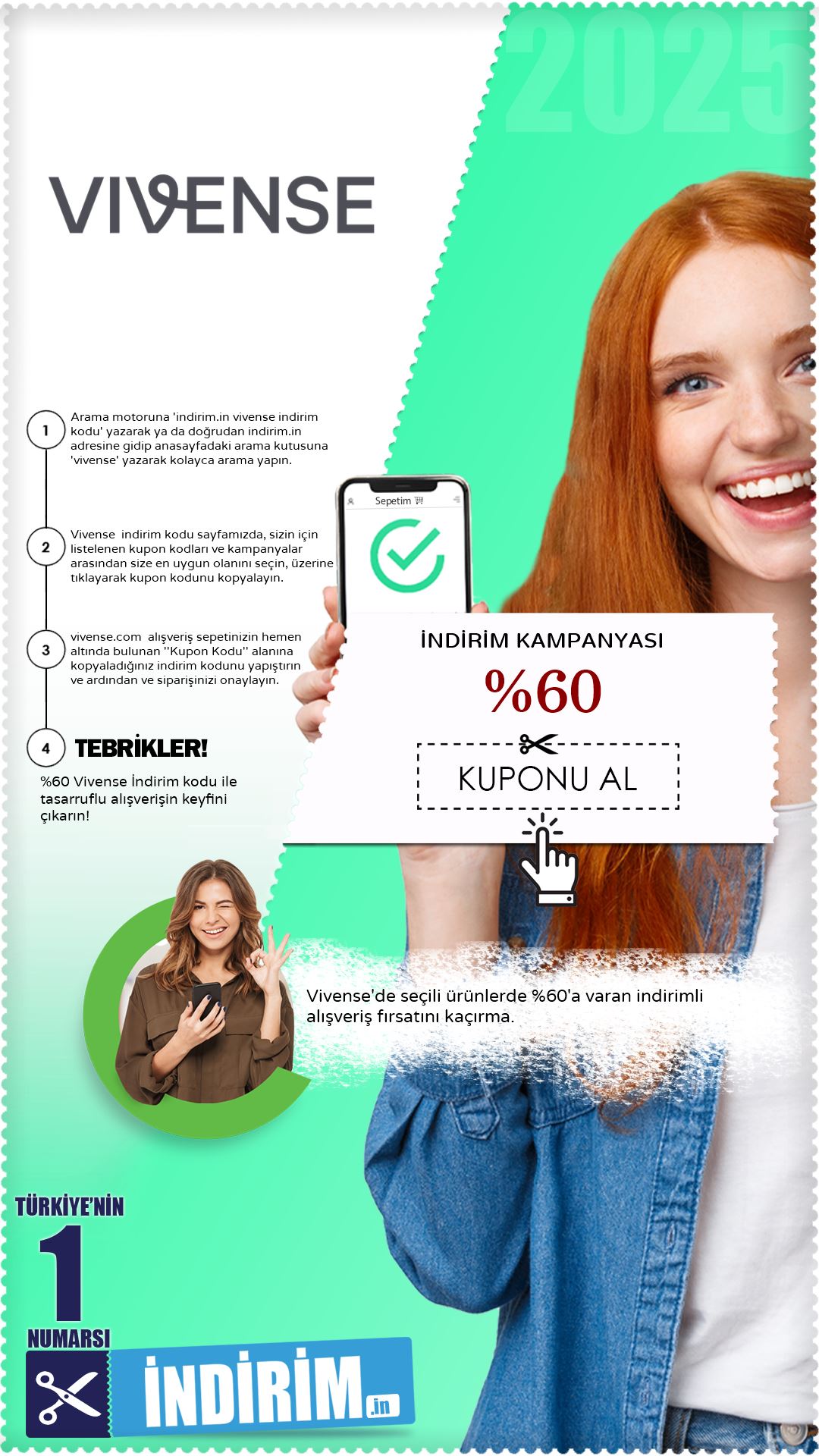 Vivense %60'A Varan İndirim Kampanyası