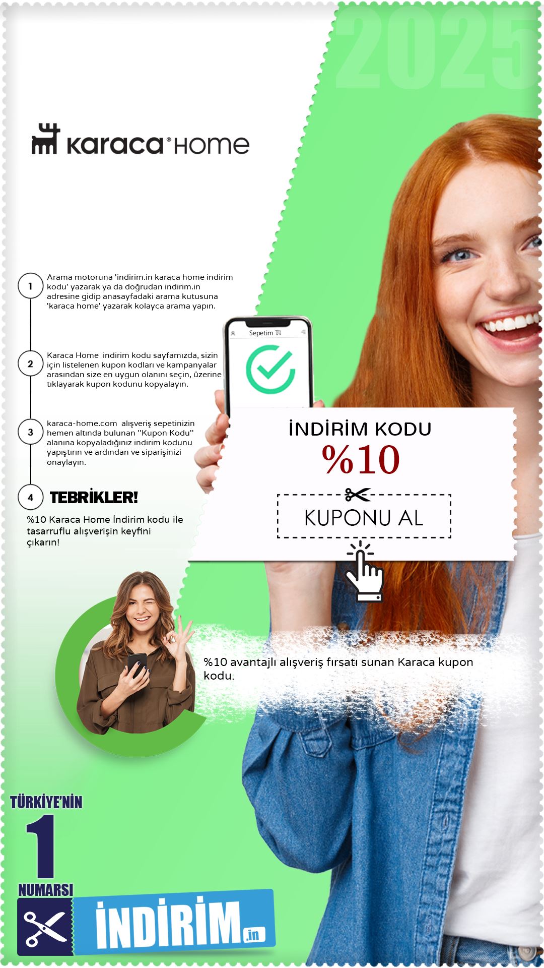 %10 Avantaj Sunan Karaca Kupon Kodu