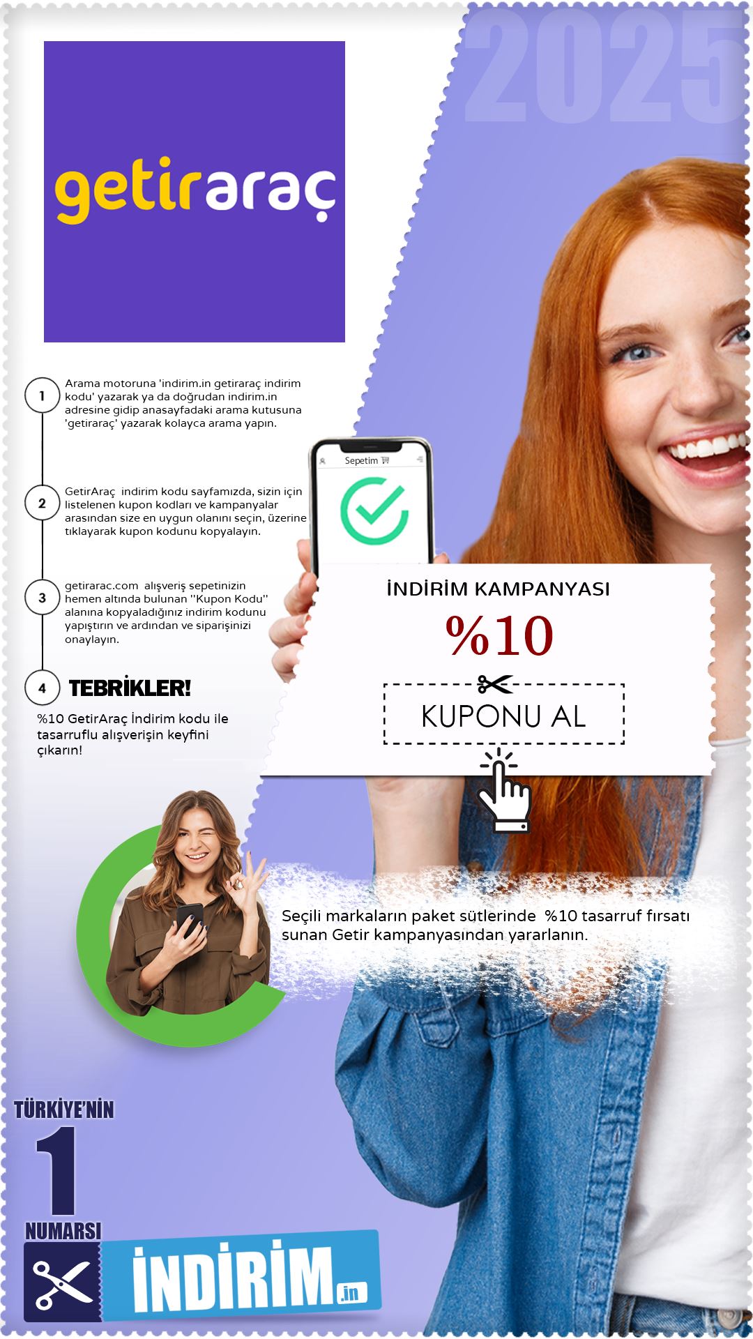%10 Getir Süt İndirim Kampanyası