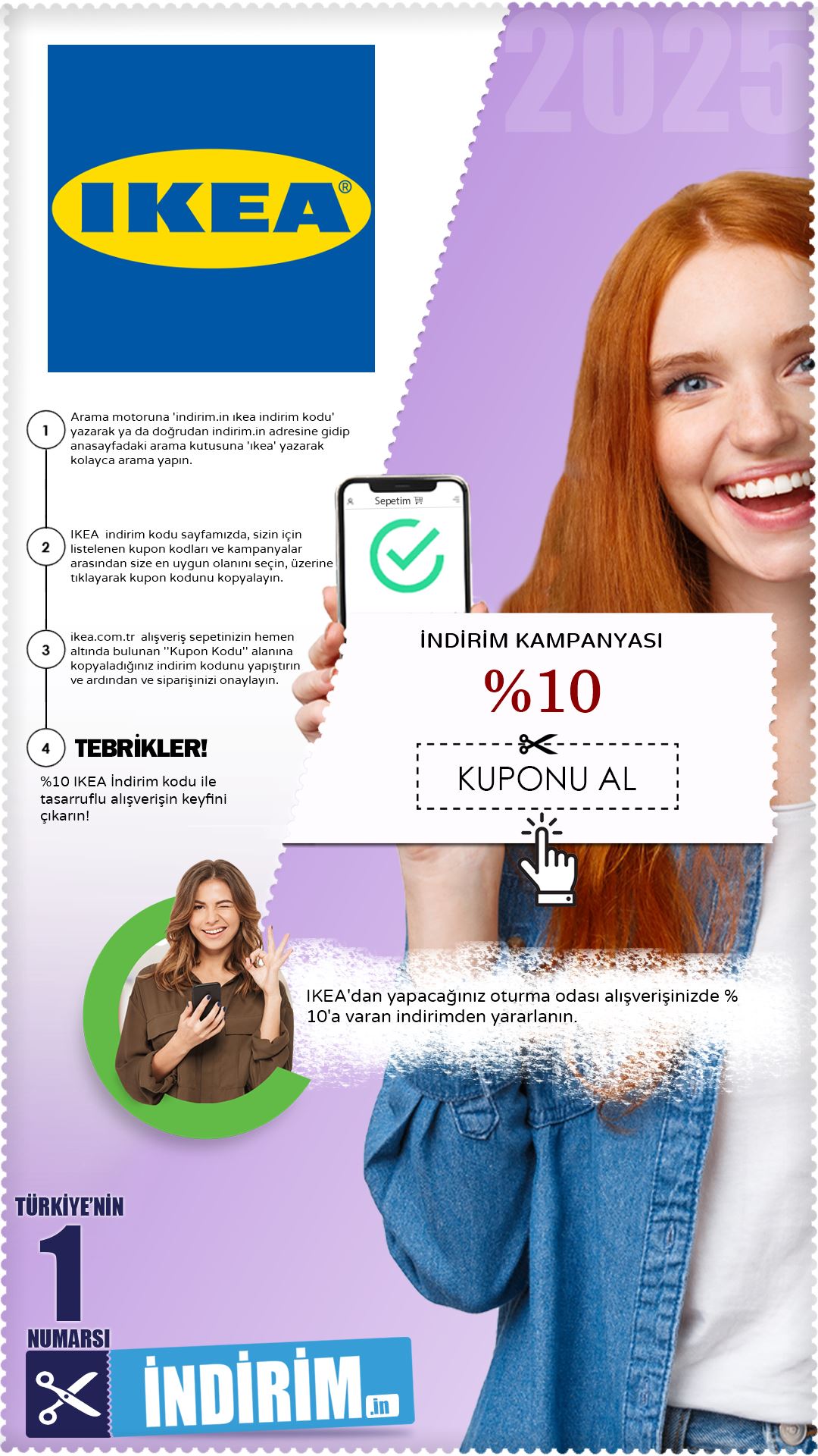 %10 Ikea Oturma Odası Kampanyası