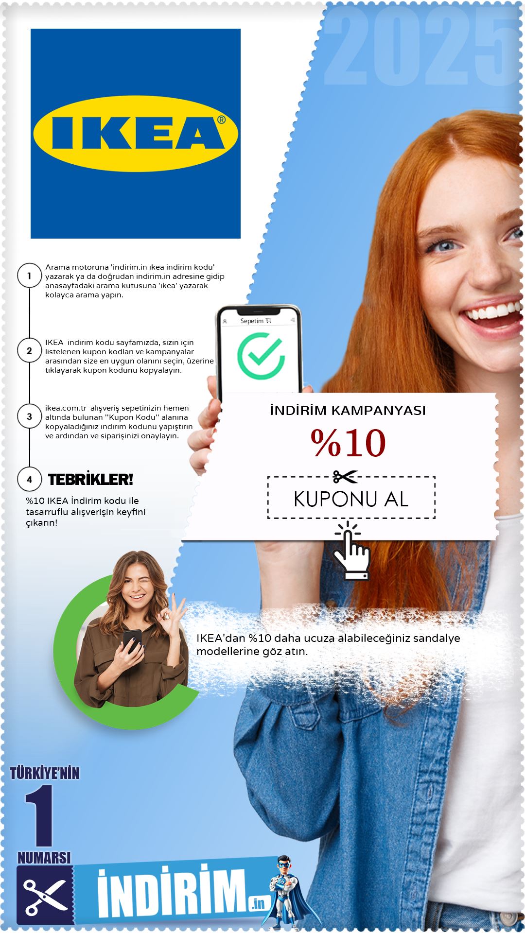 %10 Ikea Sandalye İndirim Kampanyası