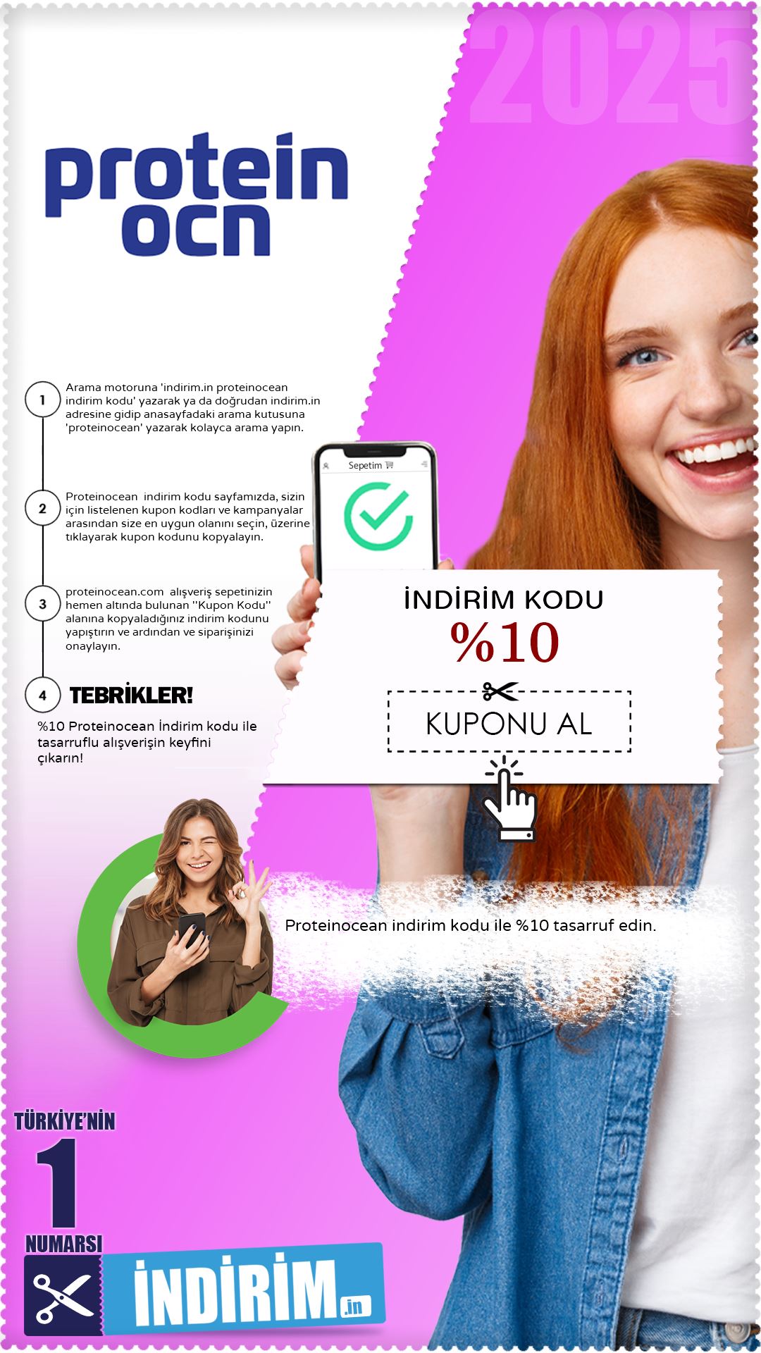%10 Proteinocean İndirim Kuponu