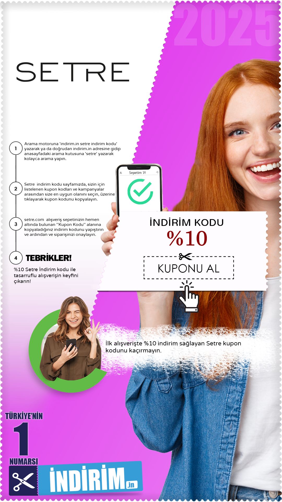%10 Setre İlk Alışveriş Kodu