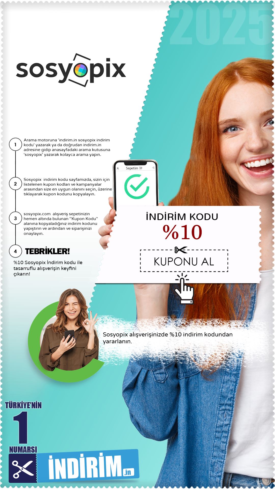 %10 Sosyopix İndirim Kodu